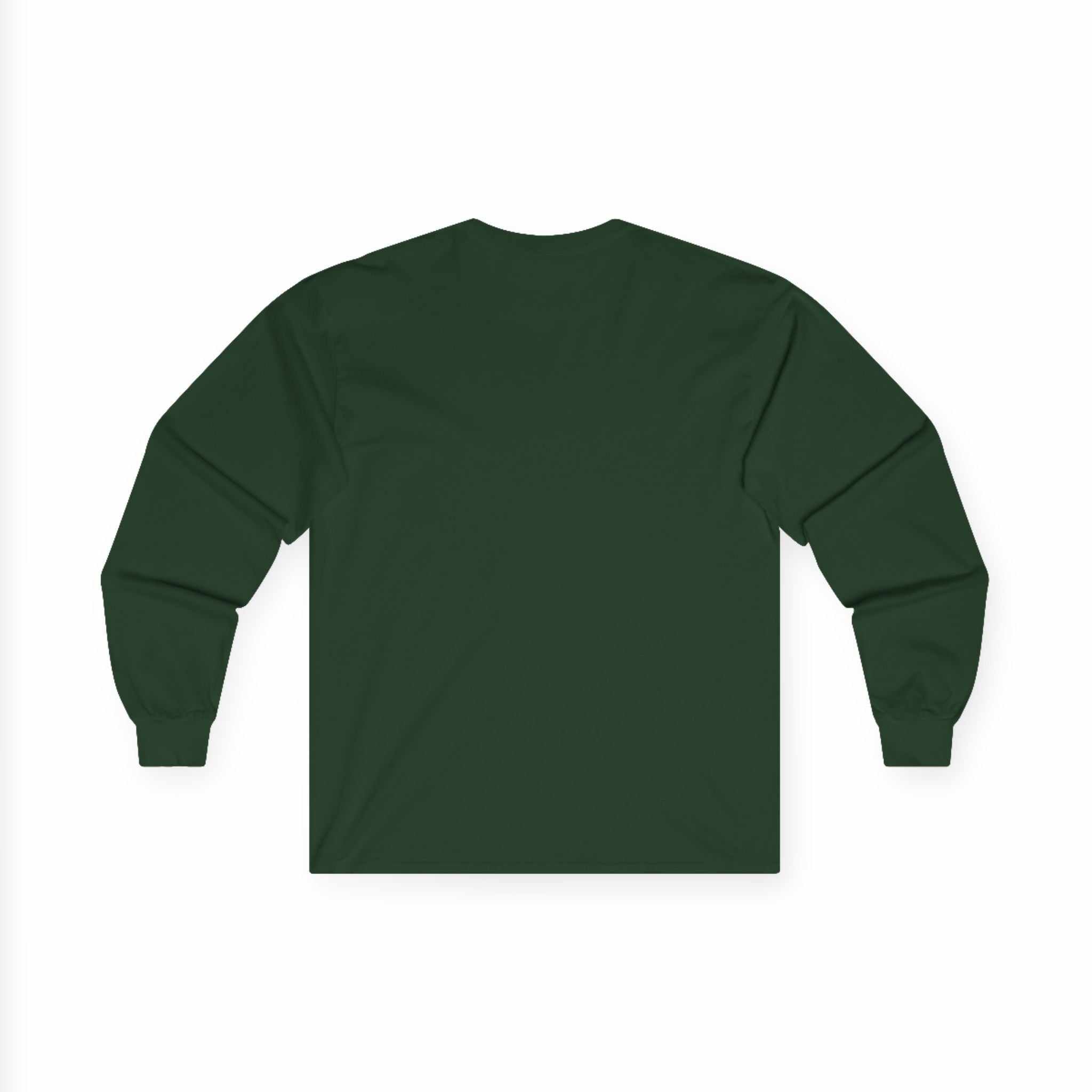 Long Sleeve Tee with Norse Hulk Angry Hide design in environmentally-friendly cotton, available in sizes S to 5XL.