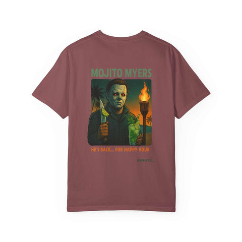 Mojito Lover Michael Myers Unisex Tee - Killer Cocktails Design