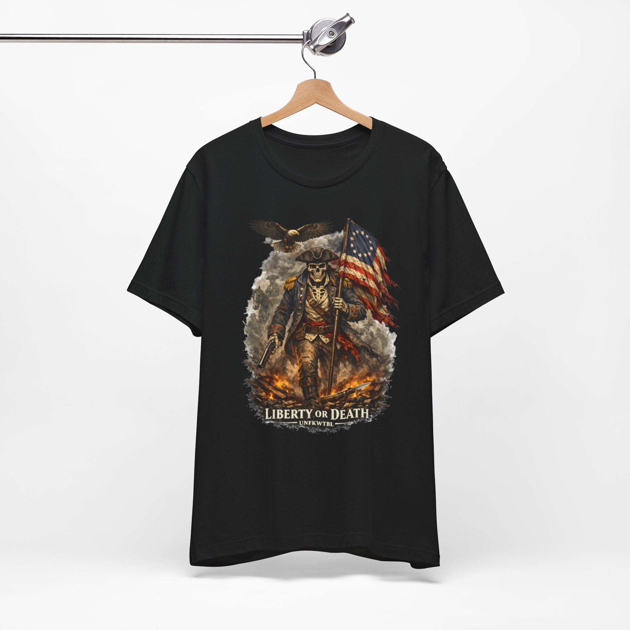 Liberty or Death Skull Flag T-Shirt