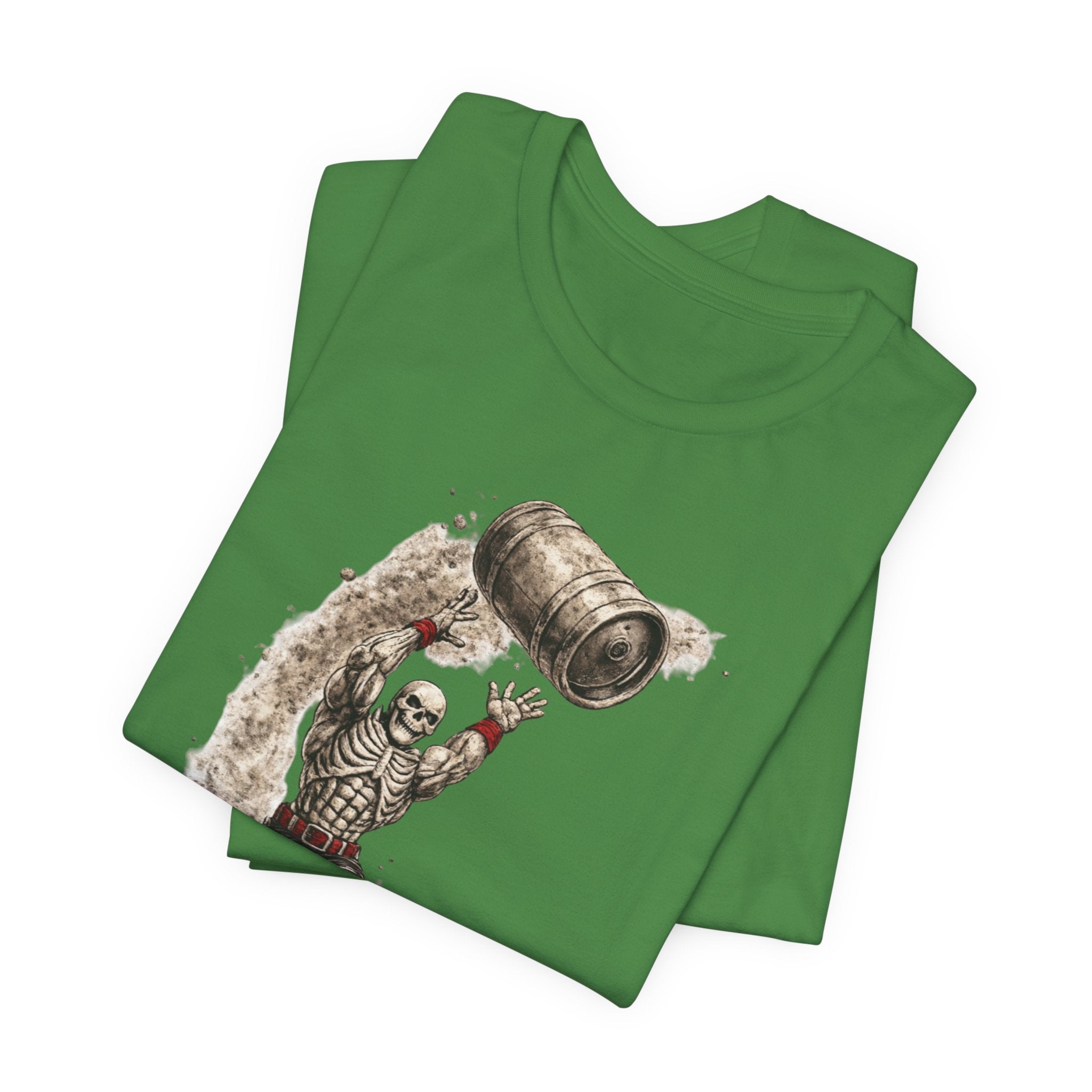 Send It Skull Rider T-Shirt — Vintage Skeleton Keg Surfing Tee