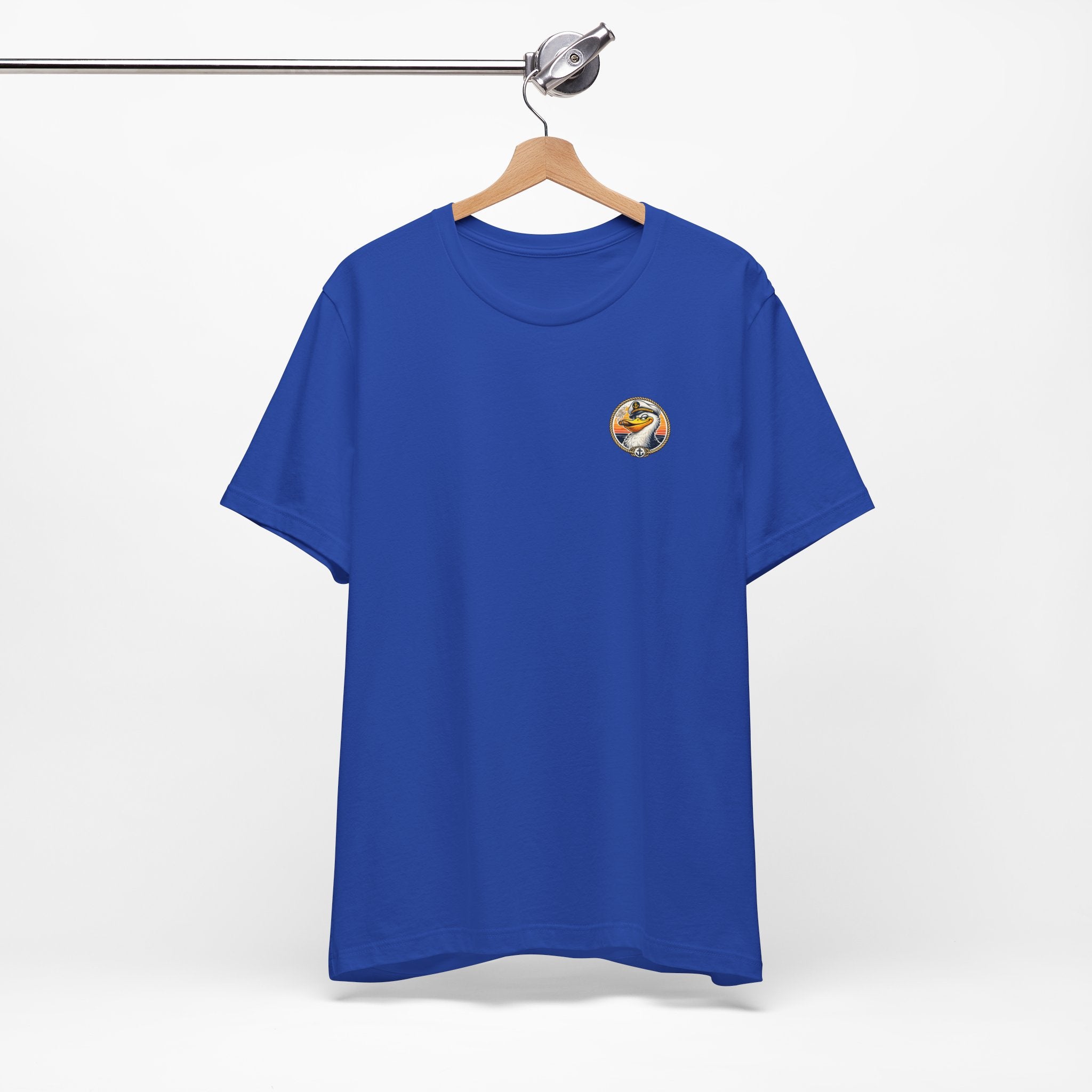 Captain Chaos Tee — Retro Beach Club Duck Graphic T‑Shirt