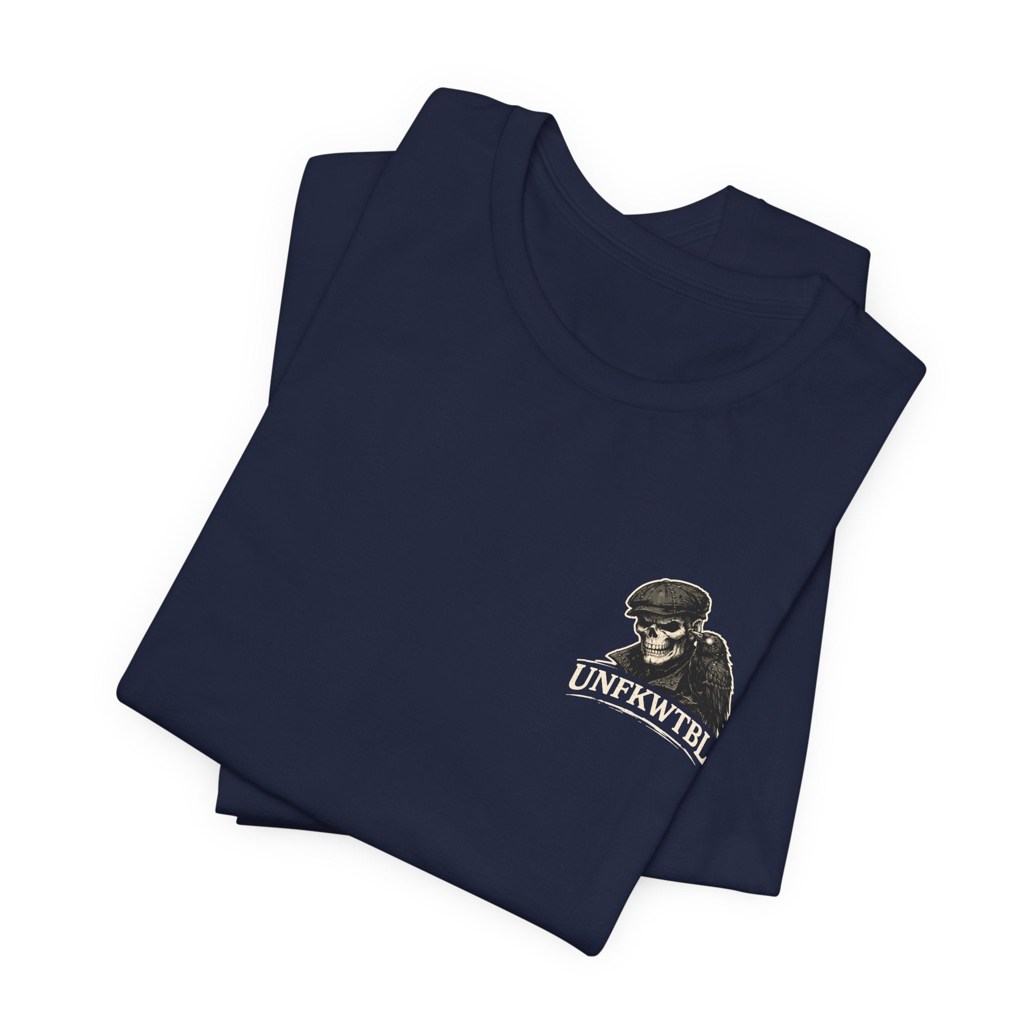 Silent Men Skull Rider Tee — 'Silent Men They Decide' Graphic T-Shirt