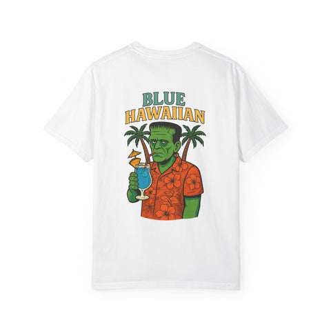 Unisex Garment-Dyed T-shirt, Vintage Summer Shirt, Casual Graphic Tee, Beach Party Apparel, Cute Halloween T-shirt