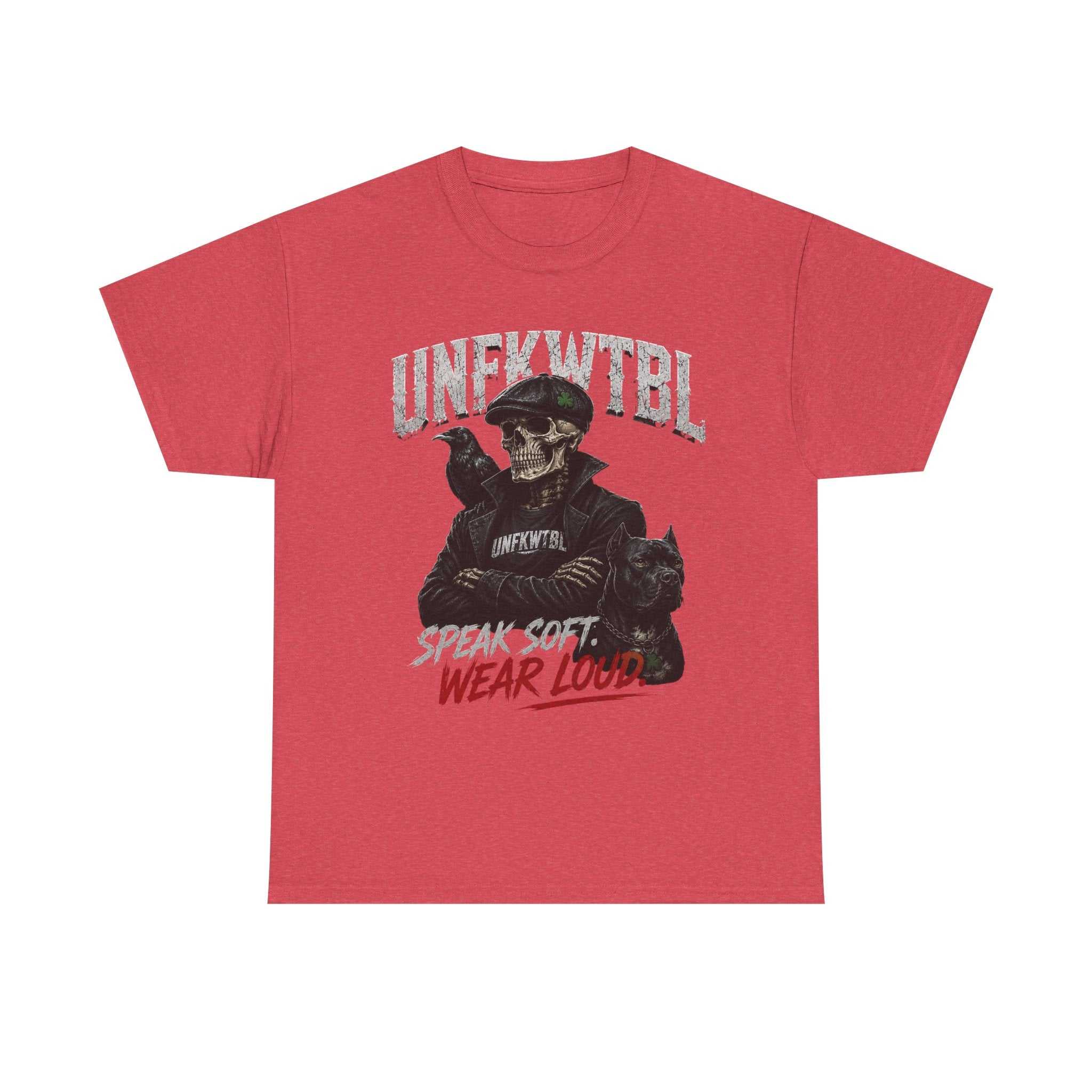 Skull Ranger Tee — “Speak Soft, Wear Loud” Graphic T‑Shirt