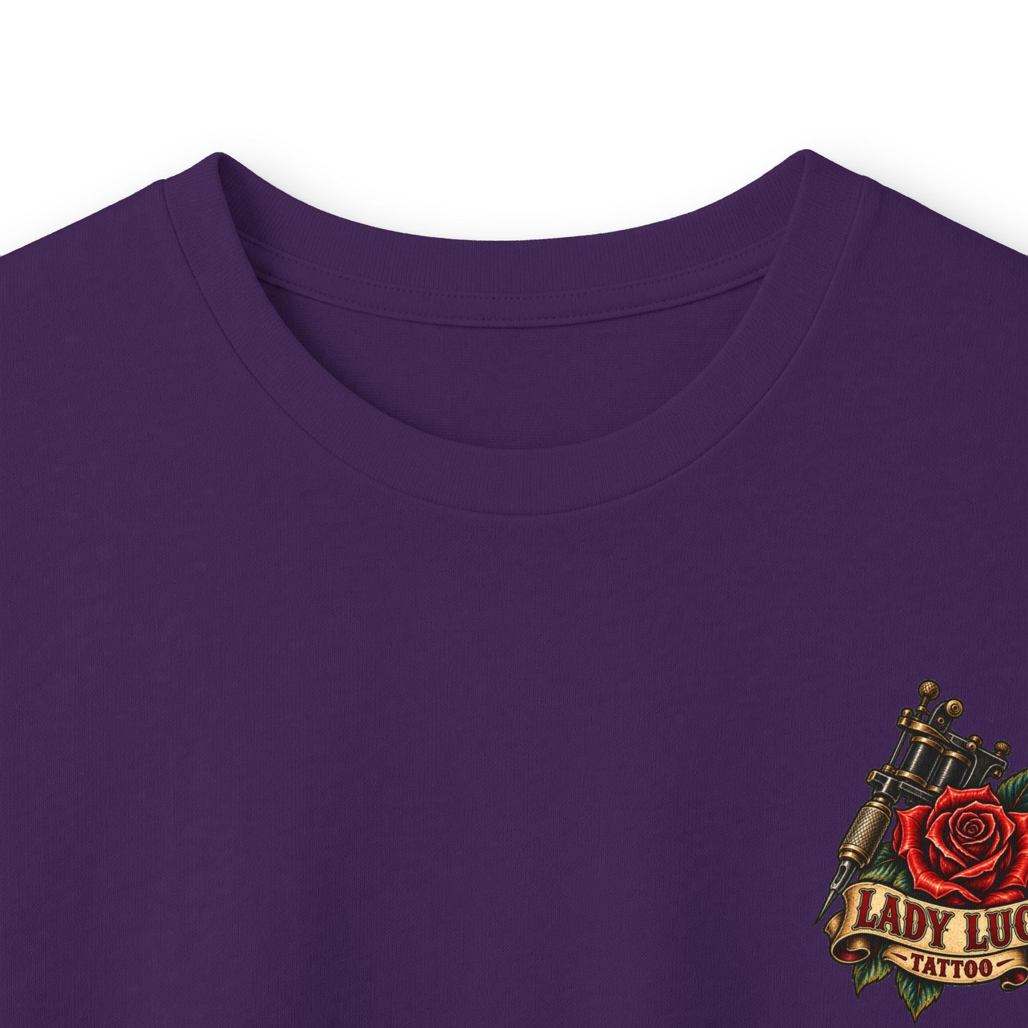 Lady Luck Tattoo Rebel Pinup Long-Sleeve Tee