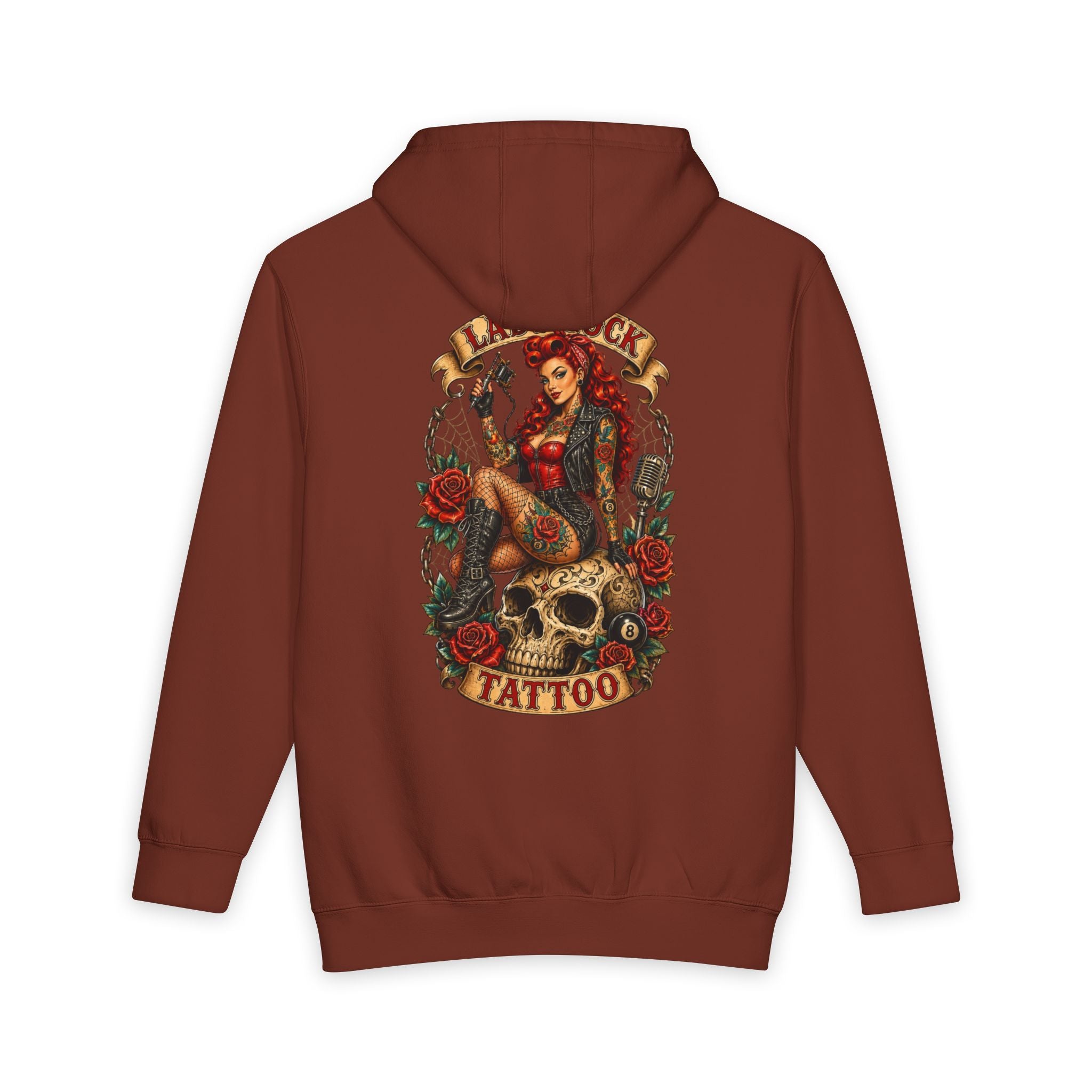 Lady Luck Tattoo Skull Queen Hoodie