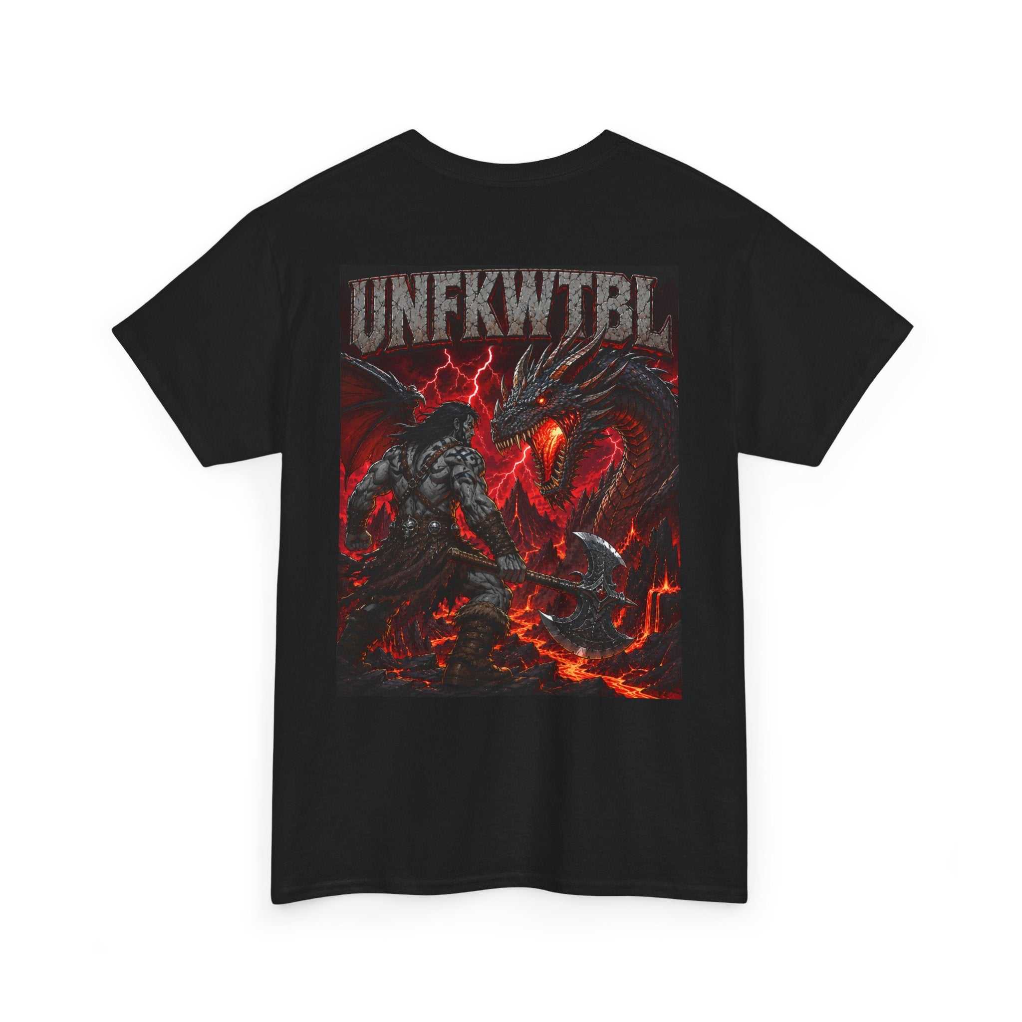 Graphic Tee — UNFKWTBL Dragon Battle Back Print