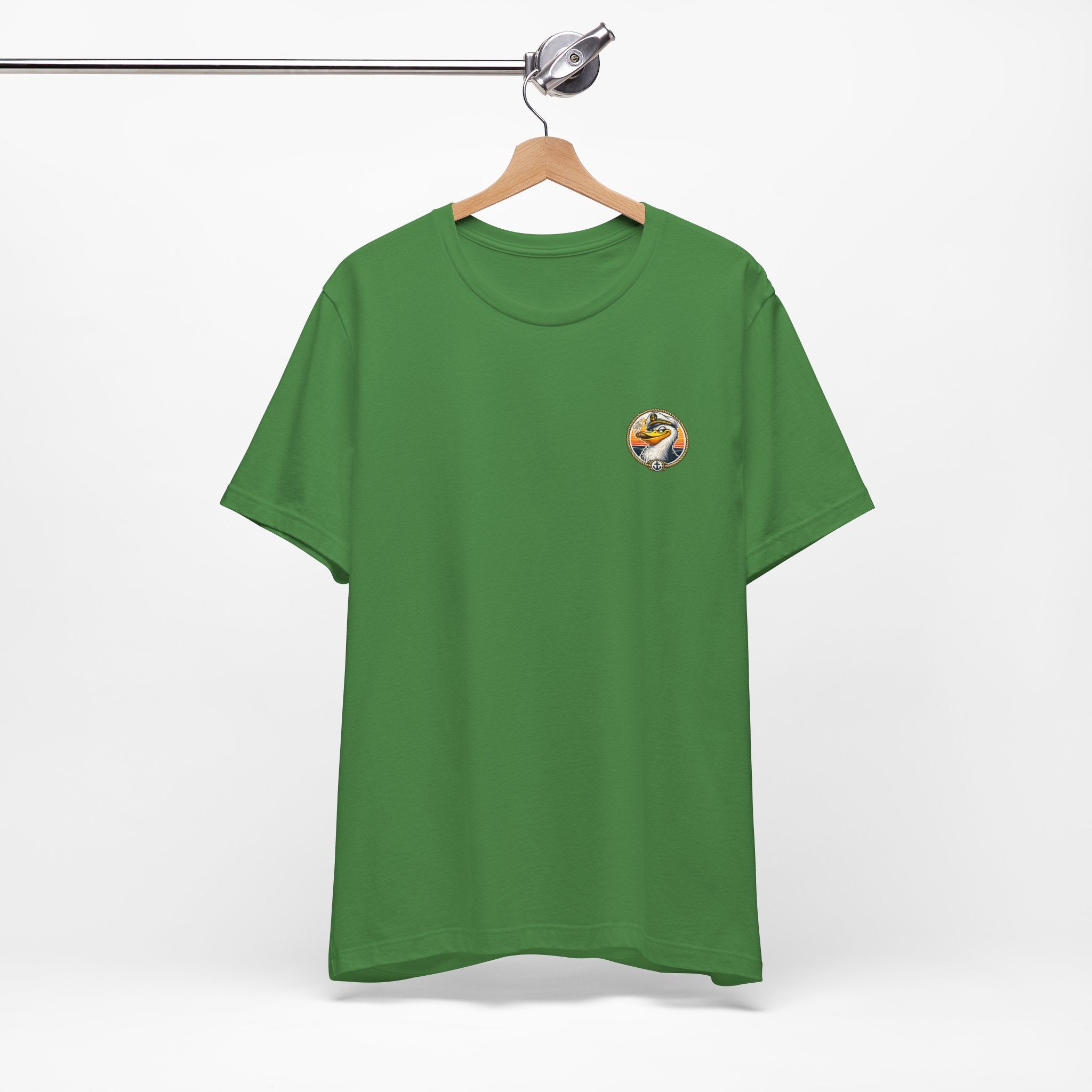 Fishing Duck T-Shirt — “Fishing License: Optional, Skill: Questionable” Graphic Tee