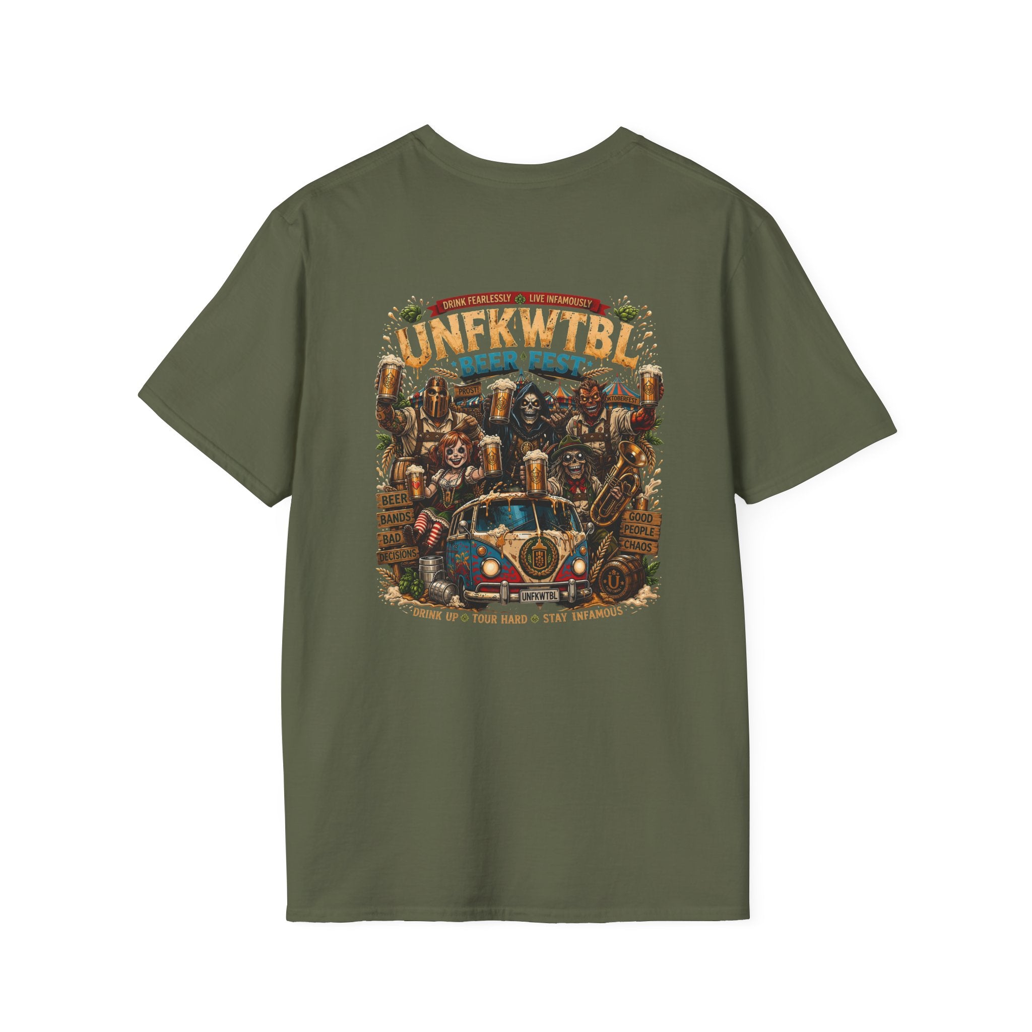 Beer Fest T-Shirt — UNFKWTBL Festival Retro Brewery Design