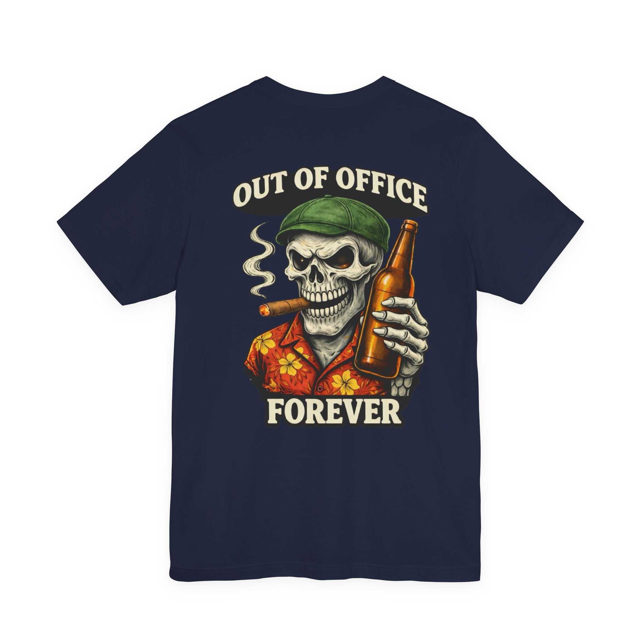 Skull 'Out of Office Forever' Tee