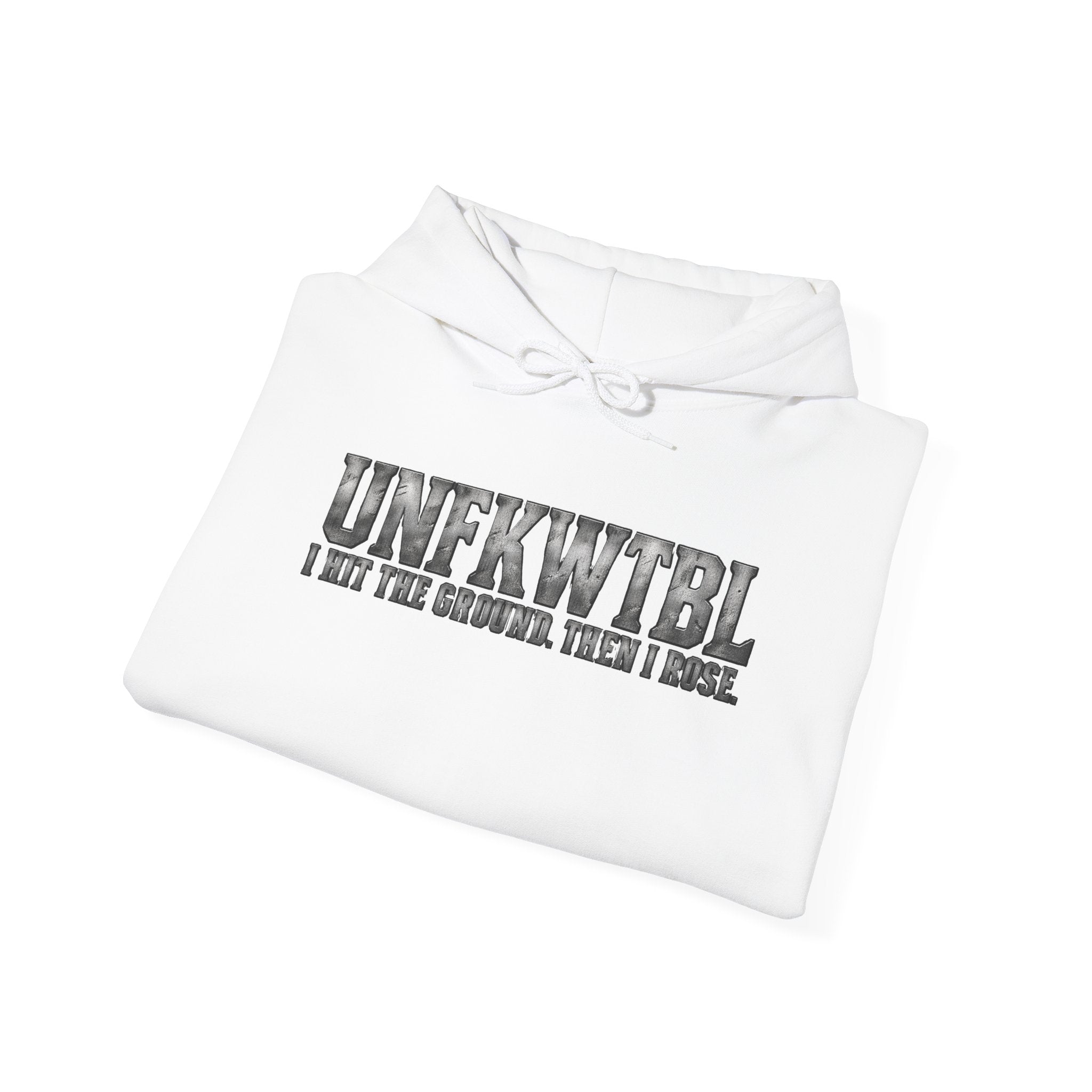 Hoodie — UNFKWTBL "I Beat The Odds" Vintage College Style