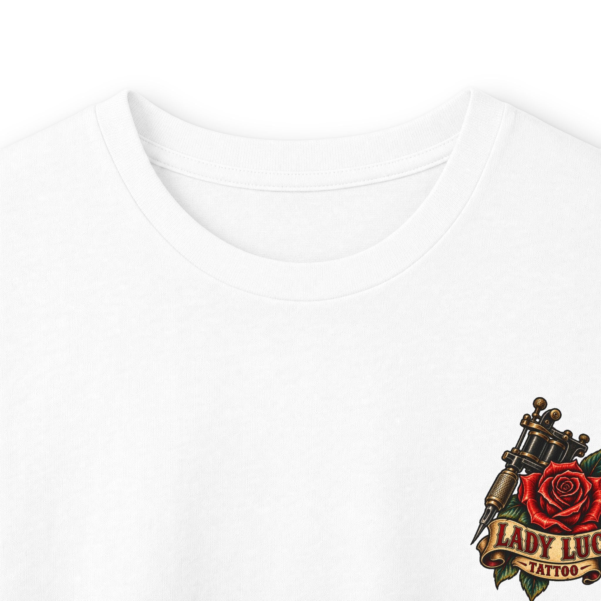 Lady Luck Tattoo Skull Queen Long-Sleeve Tee