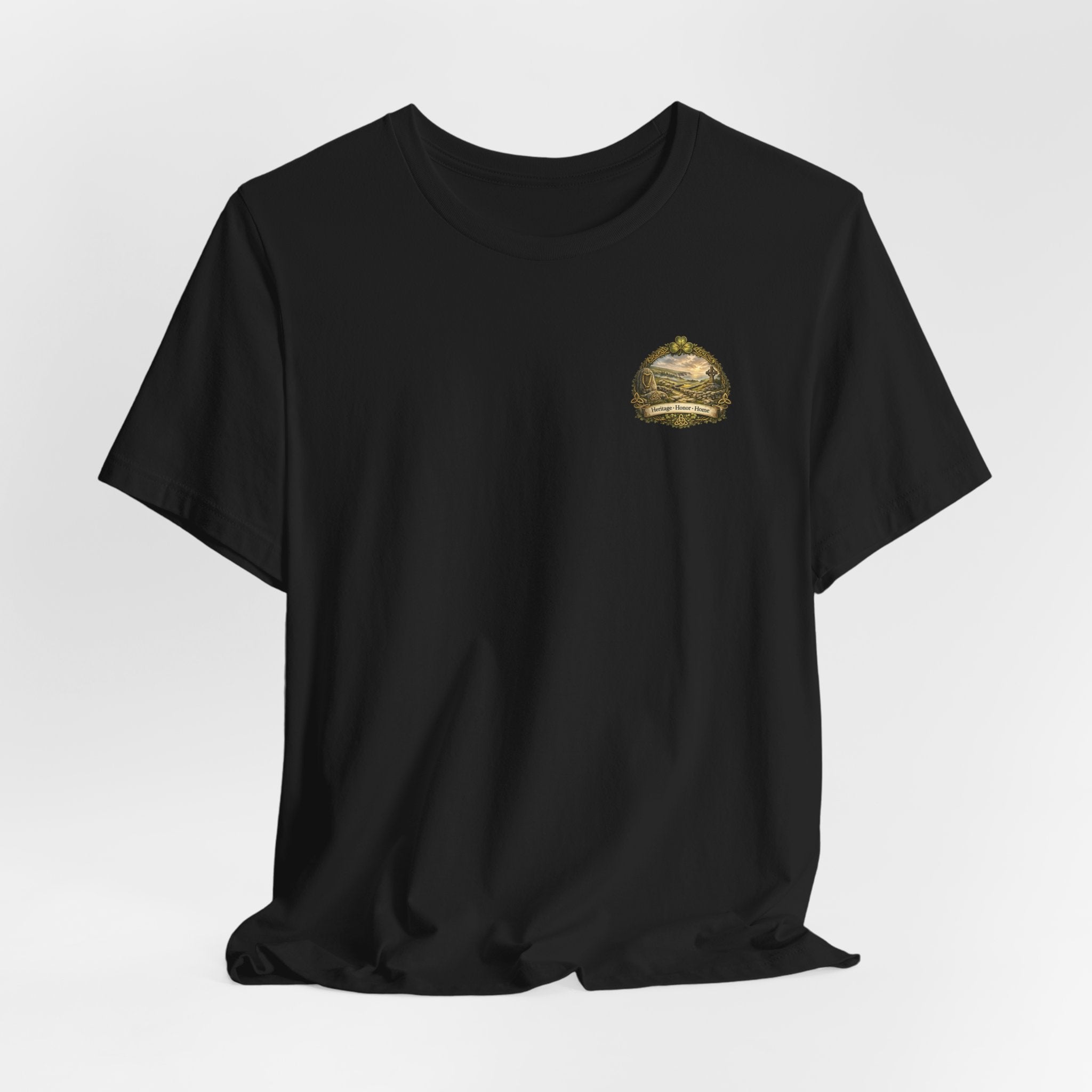 Ireland Éire Scenic T-Shirt — "Land of Story & Stone" Celtic Landscape Tee