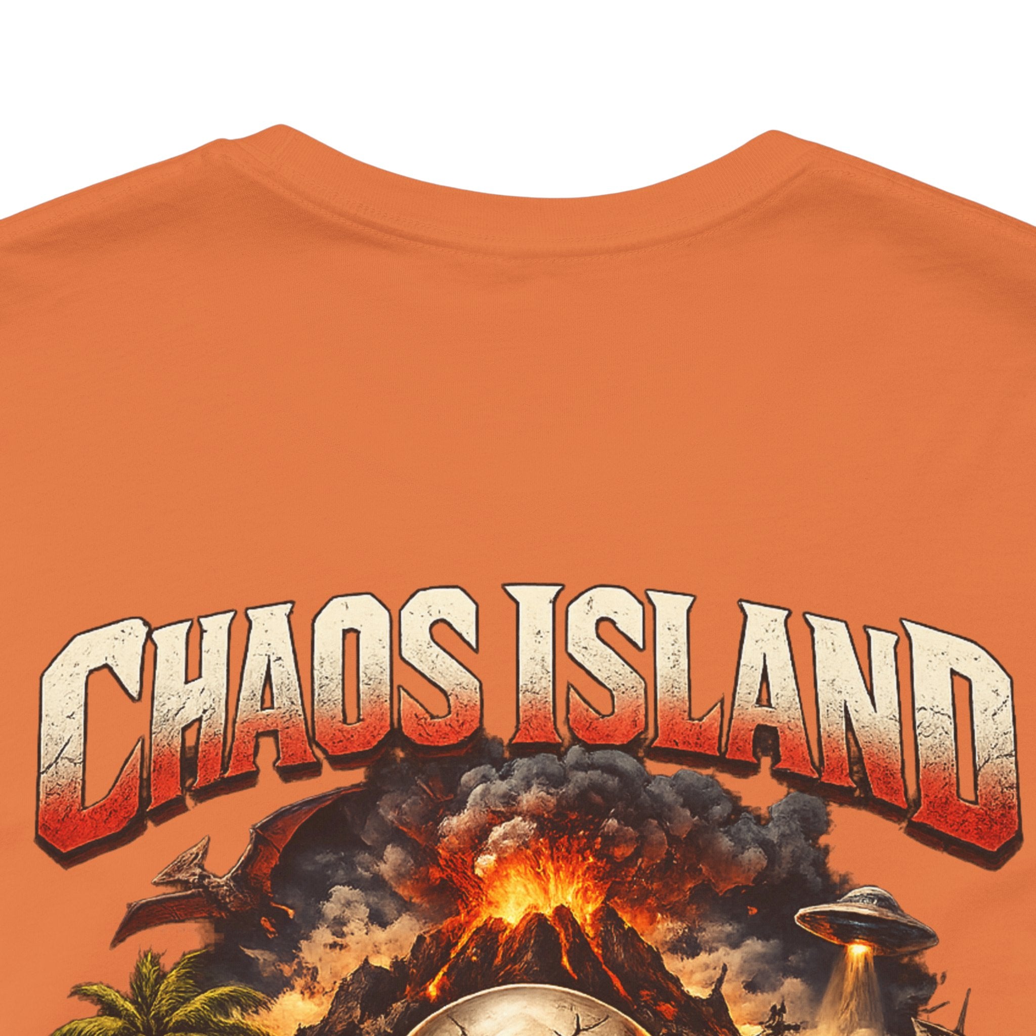 Chaos Island Skull T-Shirt — Tropical Pirate Graphic Tee