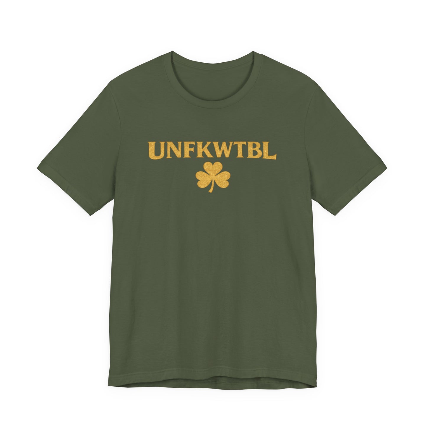 UNFKWTBL Shamrock Tee — St. Patrick’s Day Lucky Clover Graphic T-Shirt