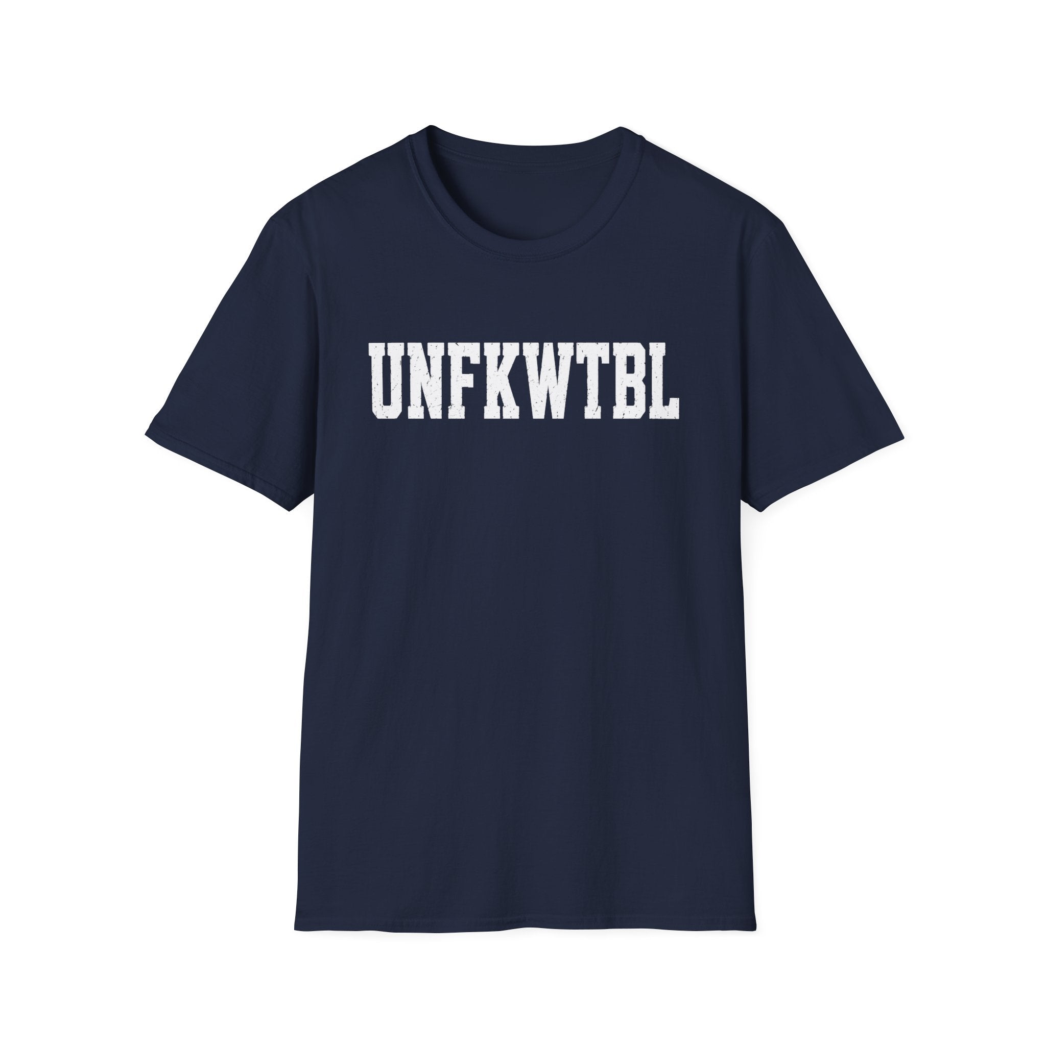 UNFKWTBL Graphic T-Shirt — Bold Collegiate Lettering