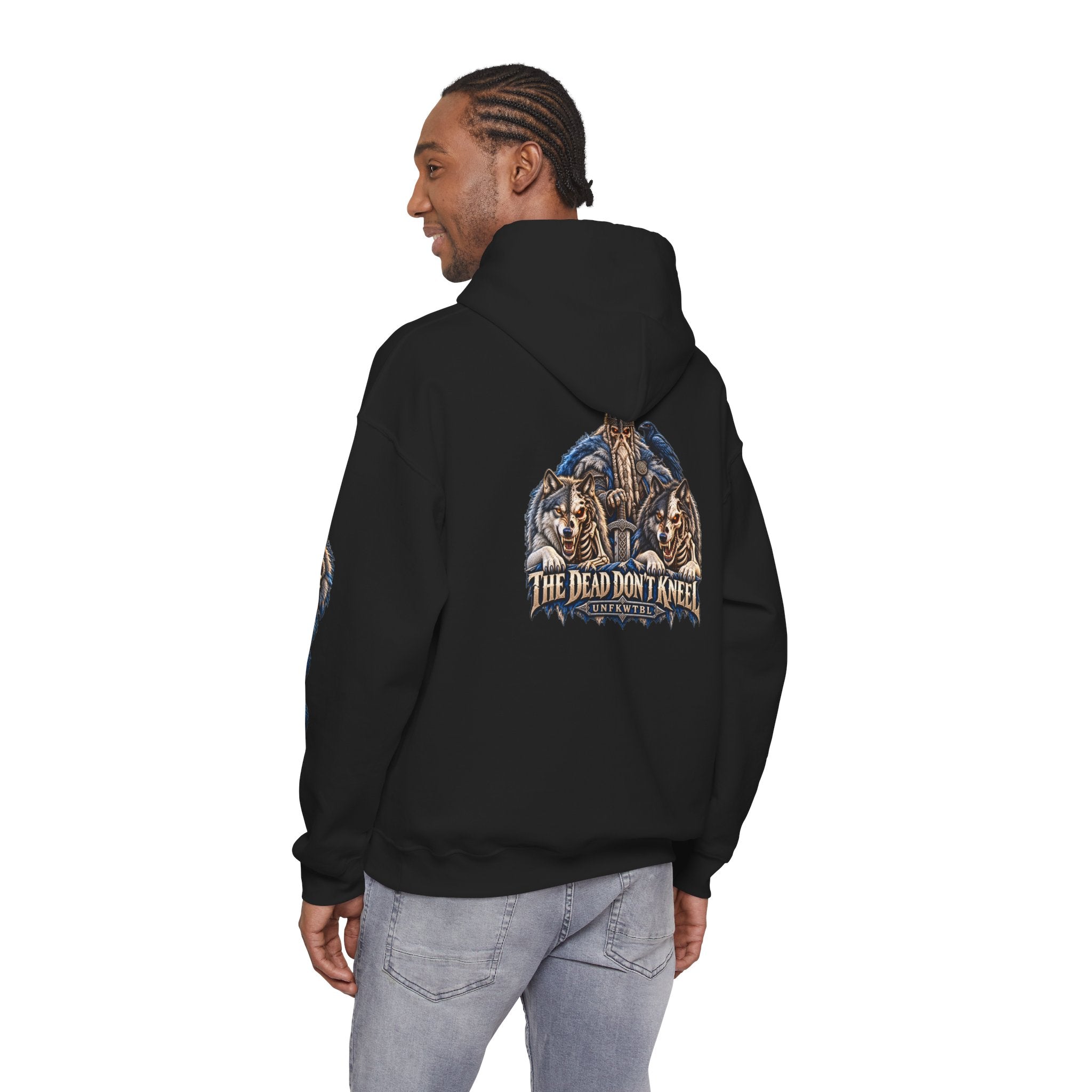 The Dead Don’t Kneel Wolf Hoodie | UNFKWTBL