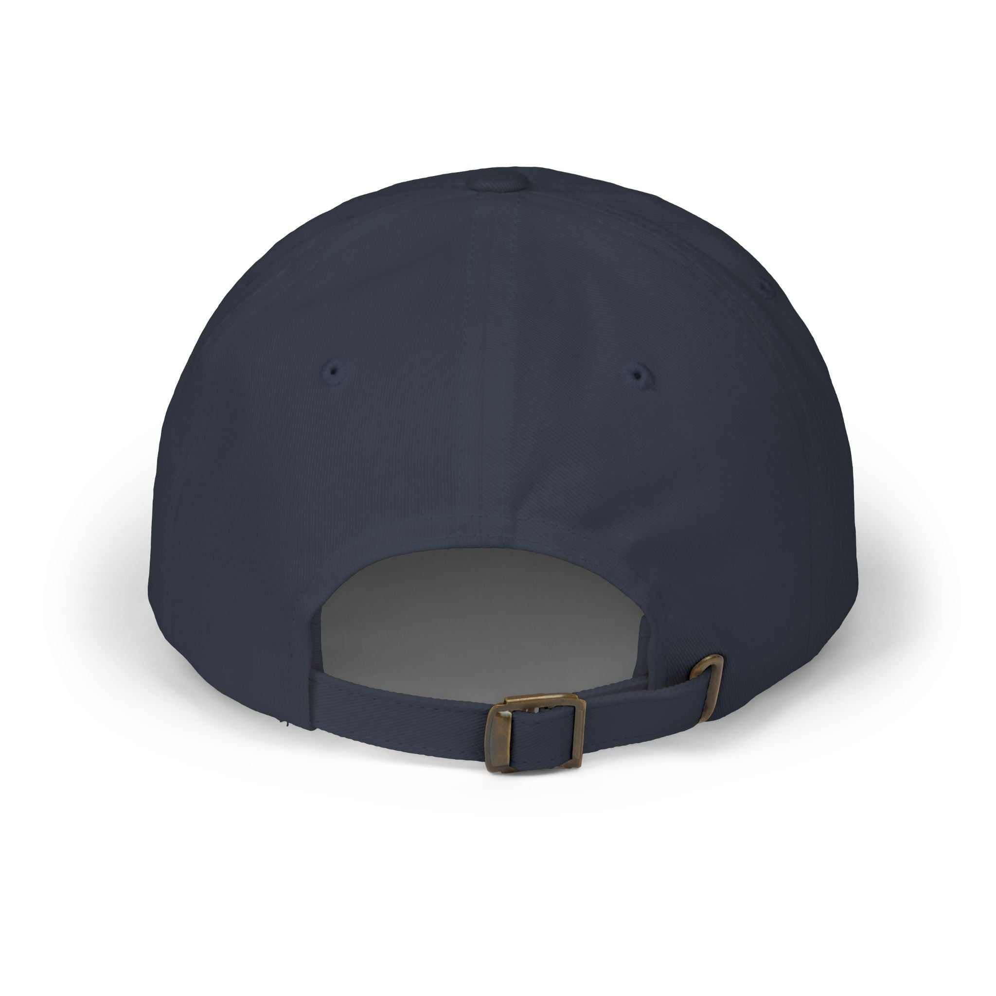 Skull With Cigar Dad Cap — Retro Embroidered Baseball Hat