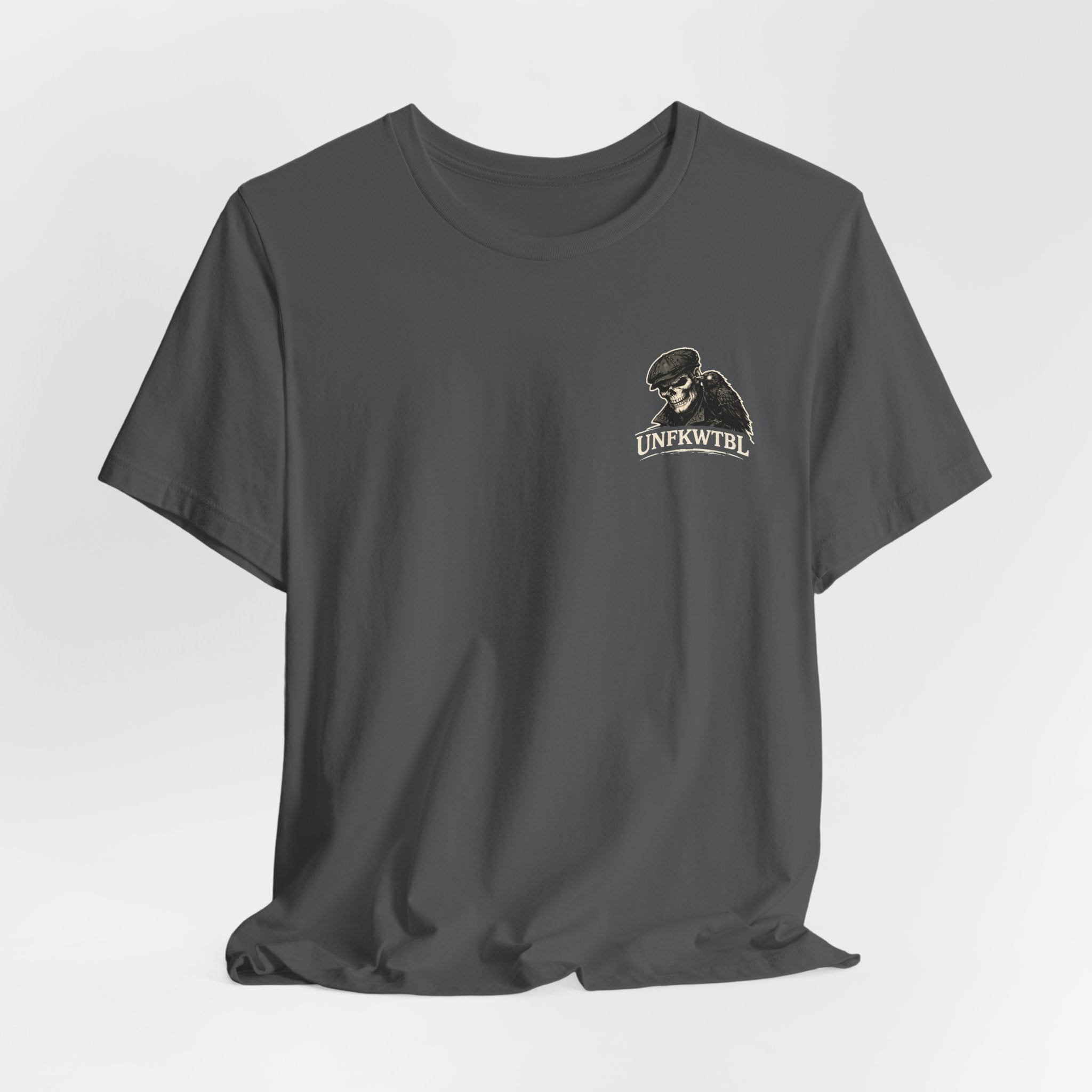 Silent Men Skull Rider Tee — 'Silent Men They Decide' Graphic T-Shirt