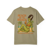 Peach on the Beach Unisex T-shirt, Perfect Summer Tee, Beach Party Wear, Gifts for Her, Retro Vacation Style