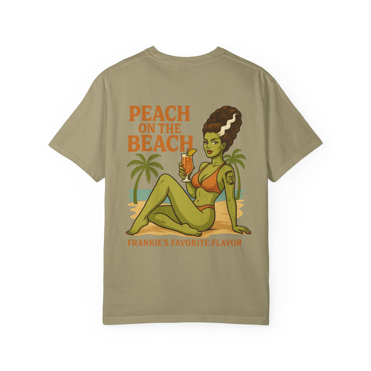 Peach on the Beach Unisex T-shirt, Perfect Summer Tee, Beach Party Wear, Gifts for Her, Retro Vacation Style