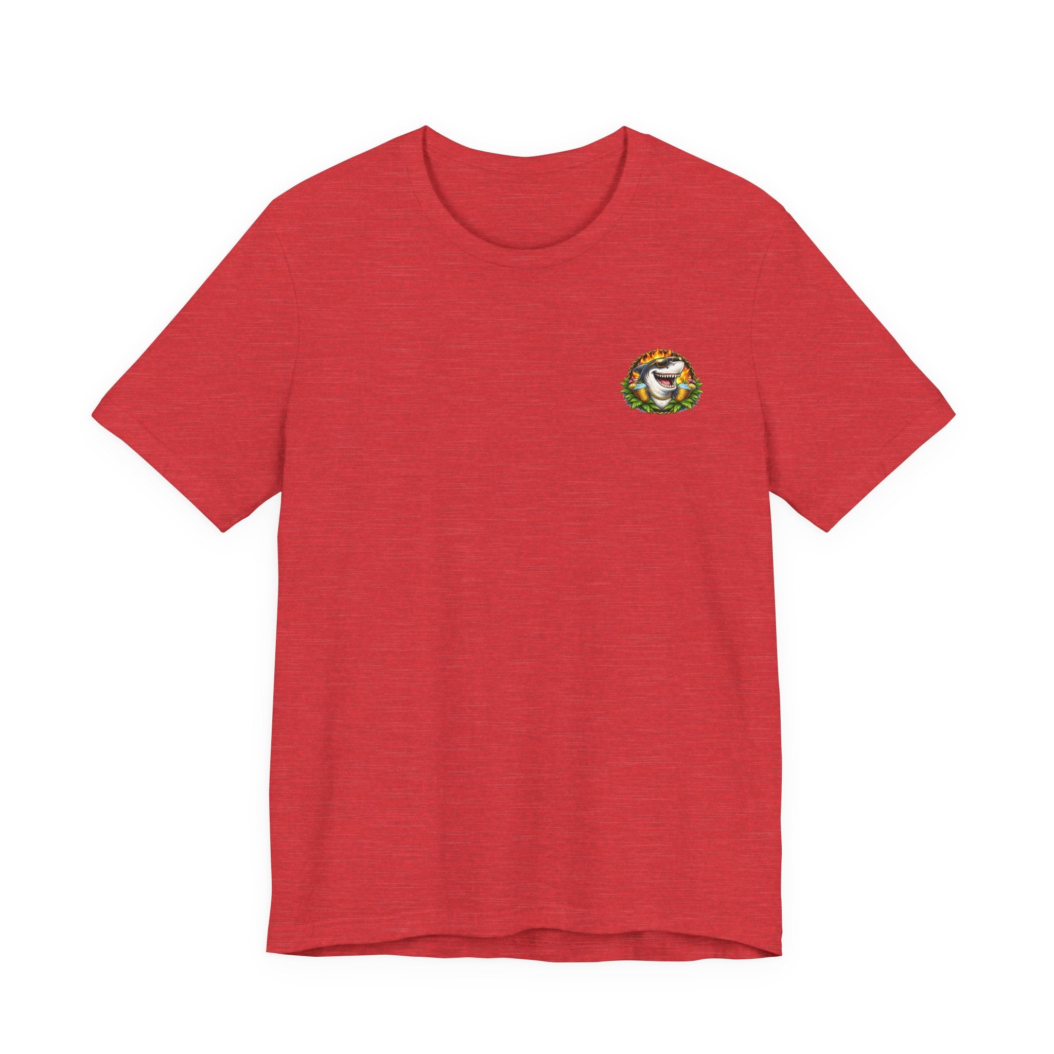 Shark Jet Ski Tee — "Vacation Mode: Questionable" Graphic T-Shirt