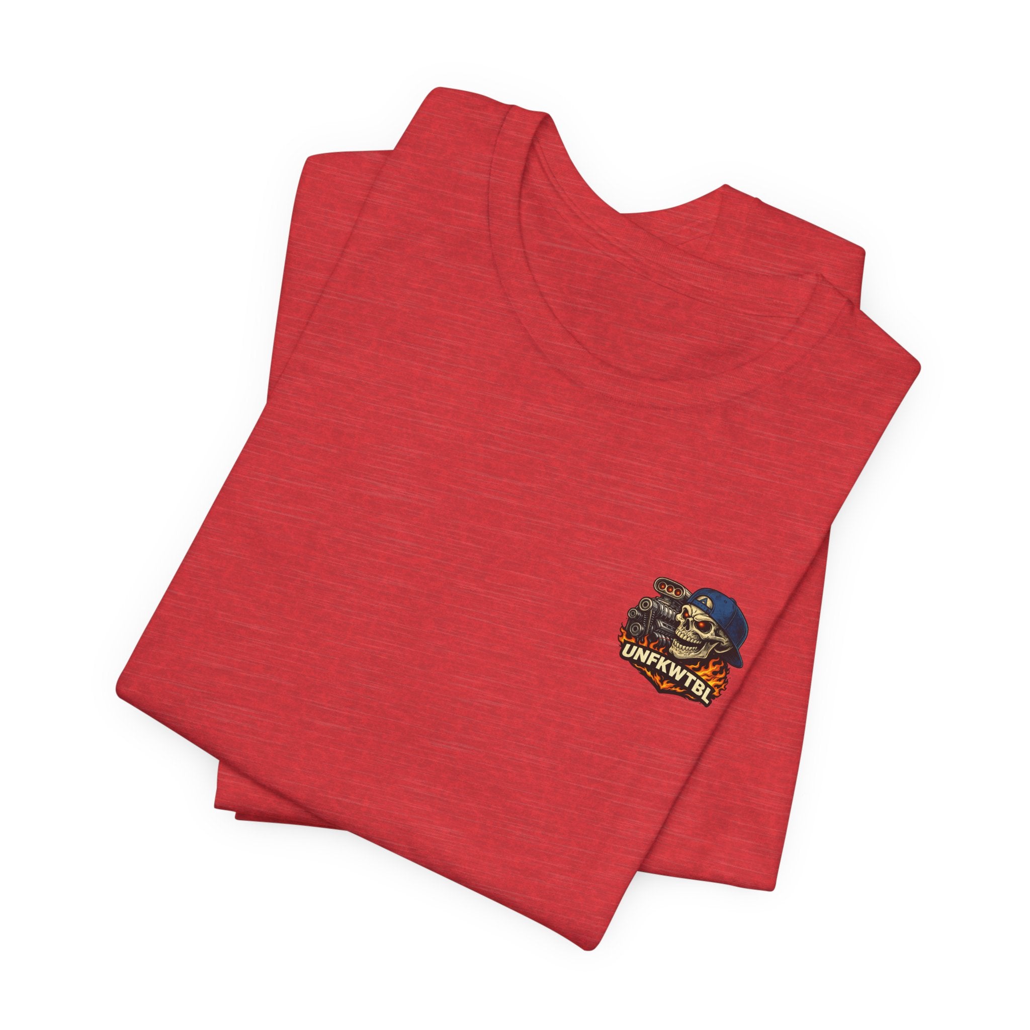 Muscle Car Skull Tee — "Built Different. Drive Hard." Graphic T-Shirt