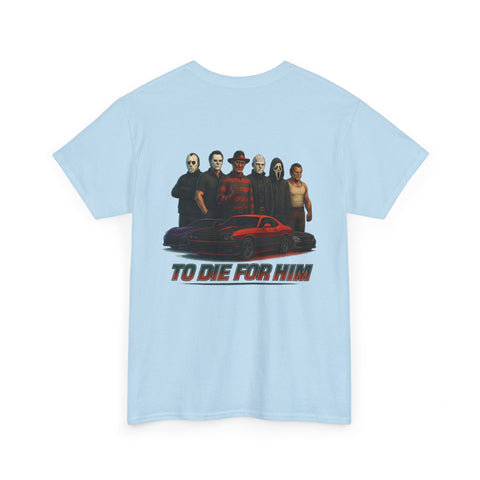 Horror Movie Villains Unisex Tee - Jason, Freddy, Michael, Pinheaded, Leatherface