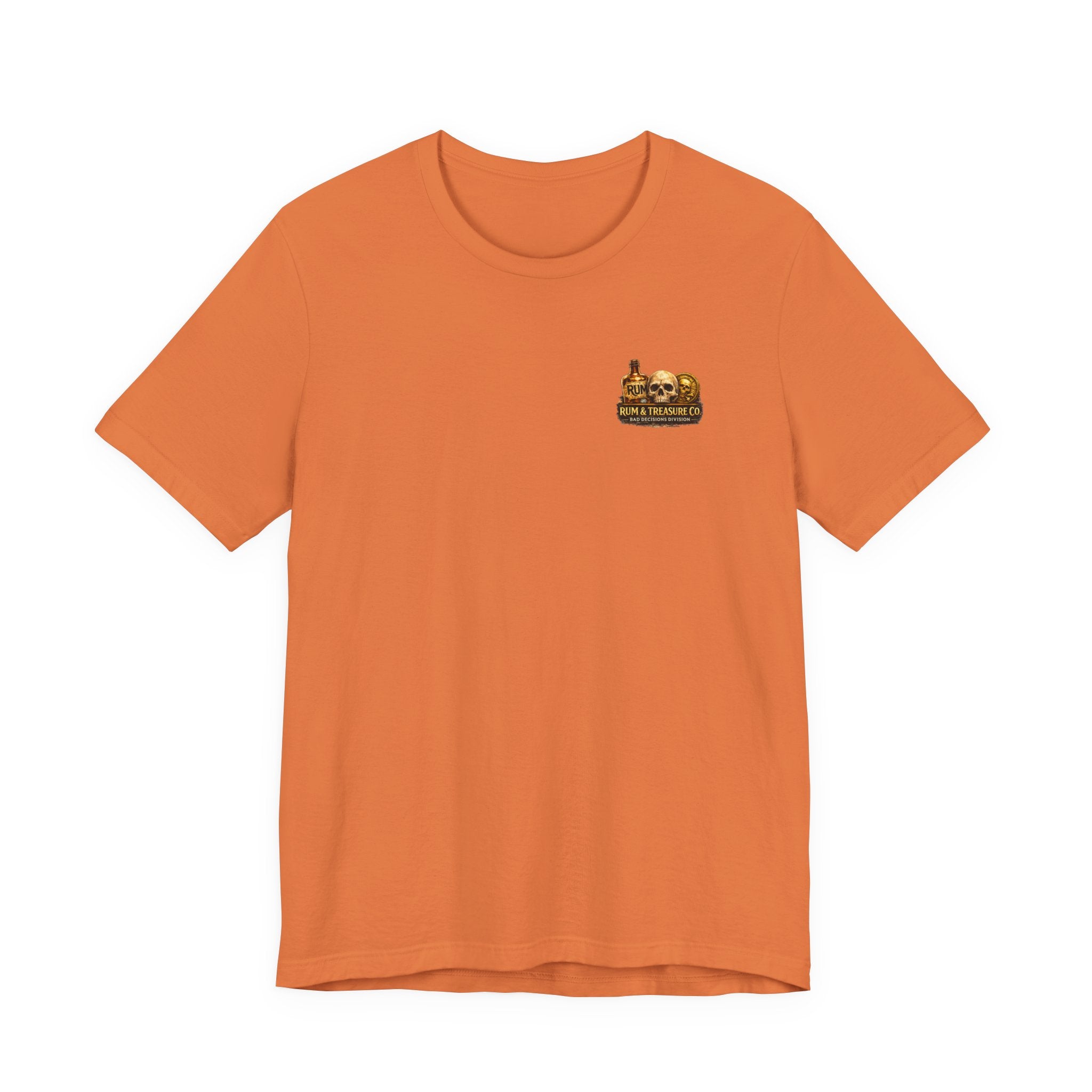 Treasure Hunter T-Shirt — "Professional Bad Decision Maker" Pirate Skull Tee