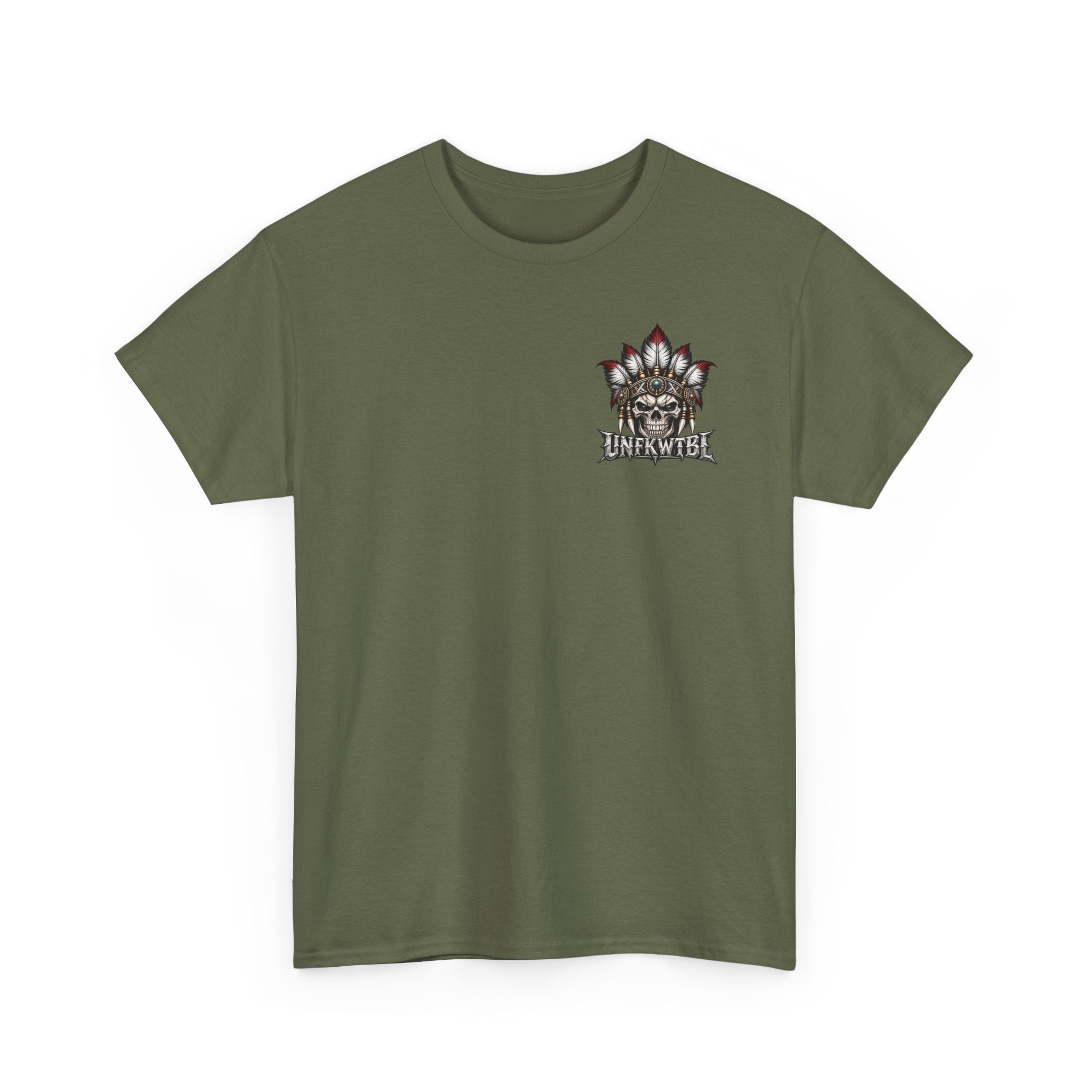 Feathered Skull Graphic Tee