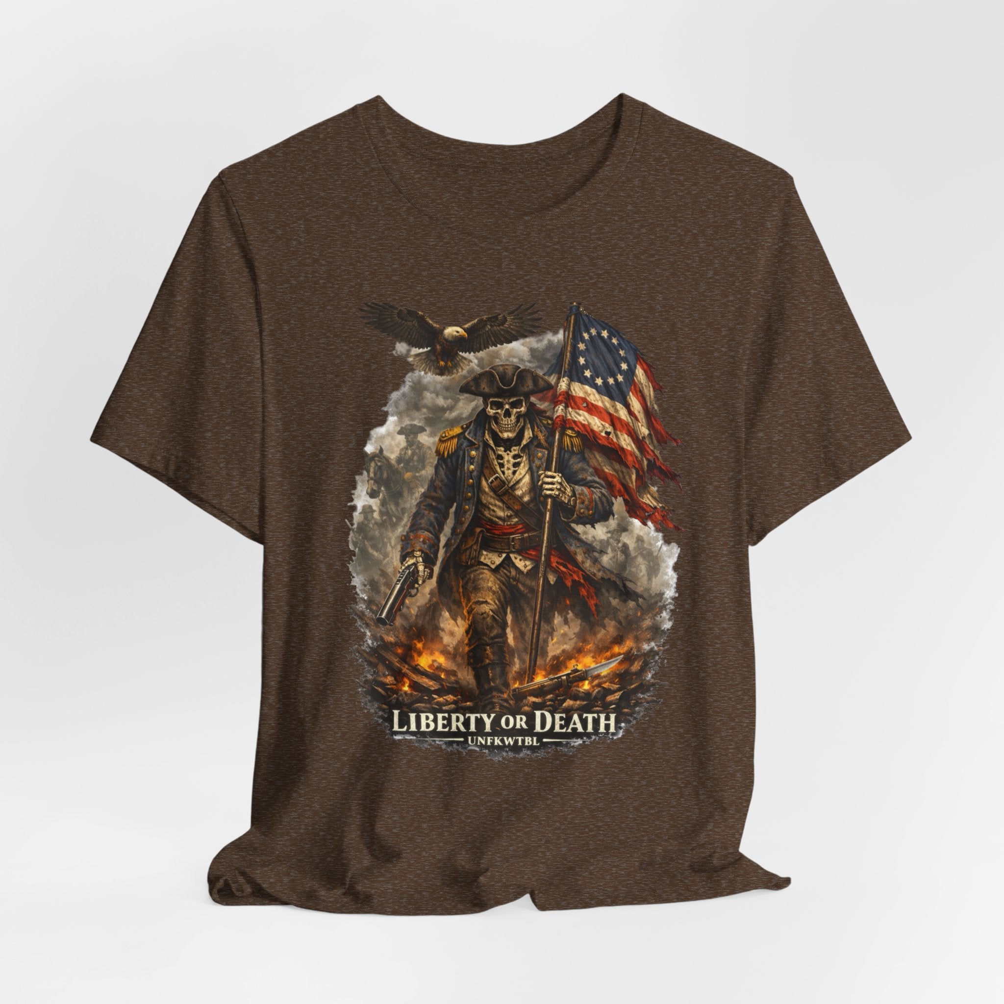 Liberty or Death Skull Flag T-Shirt