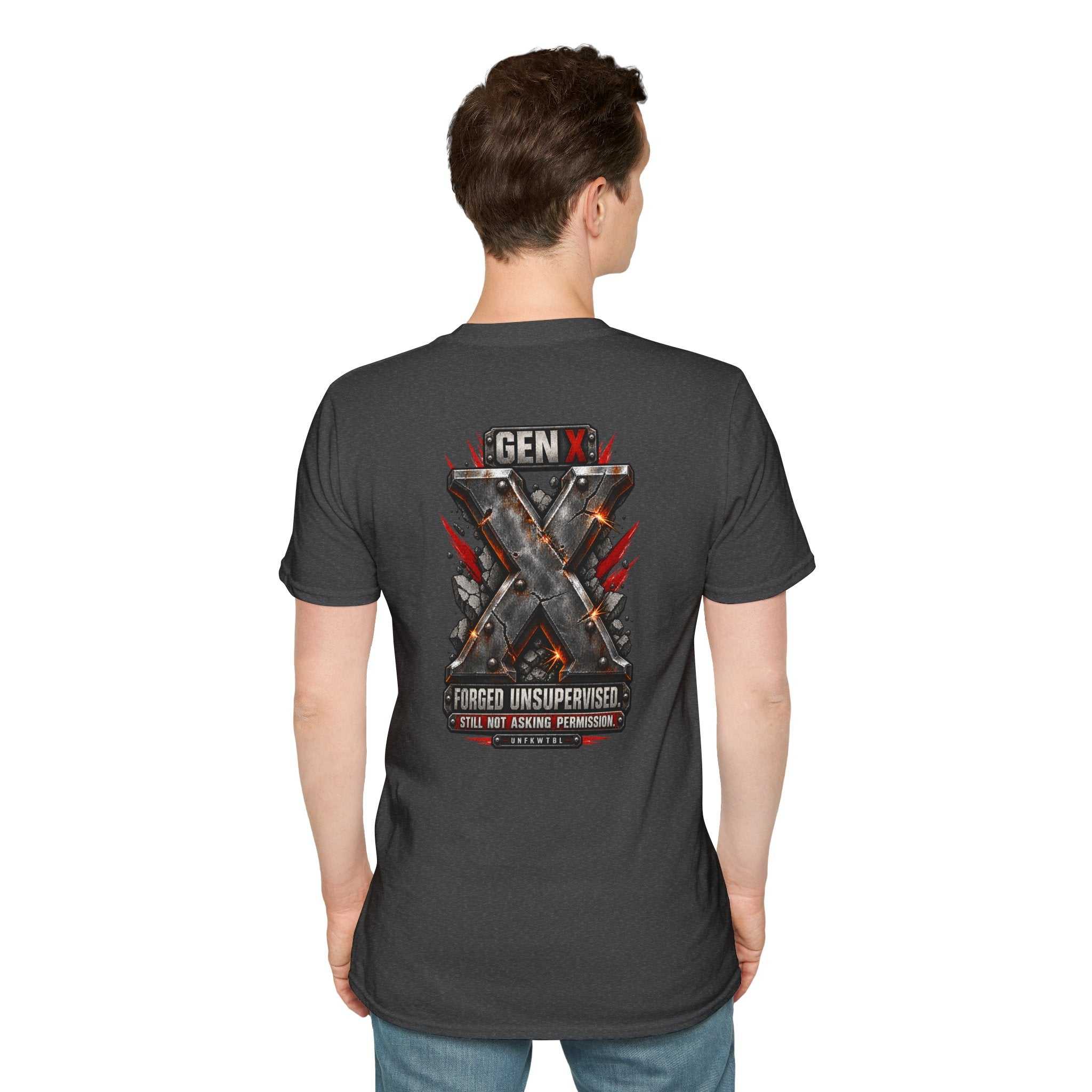 Forged Unsupervised Gen X Tee