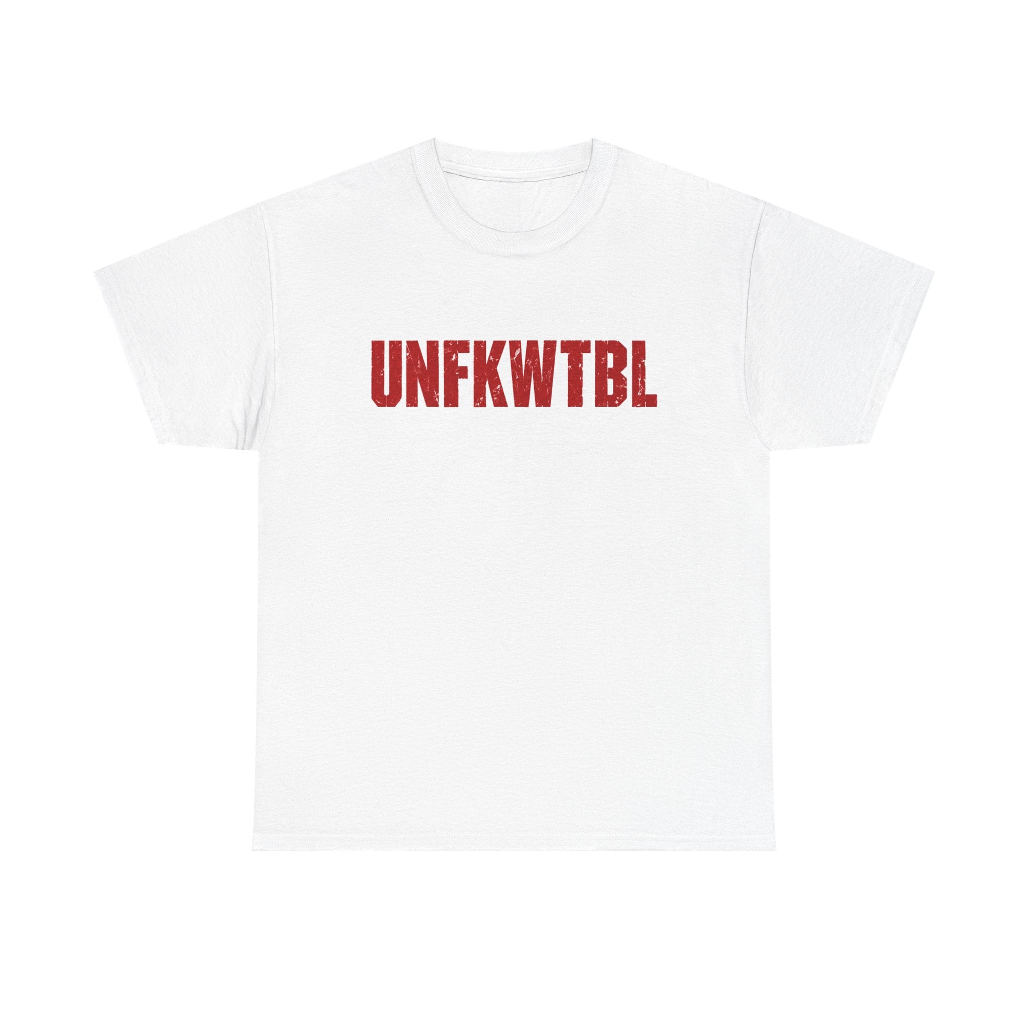UNFKWTBL Skull Tee — "Scarred Still Standing" Graphic T‑Shirt