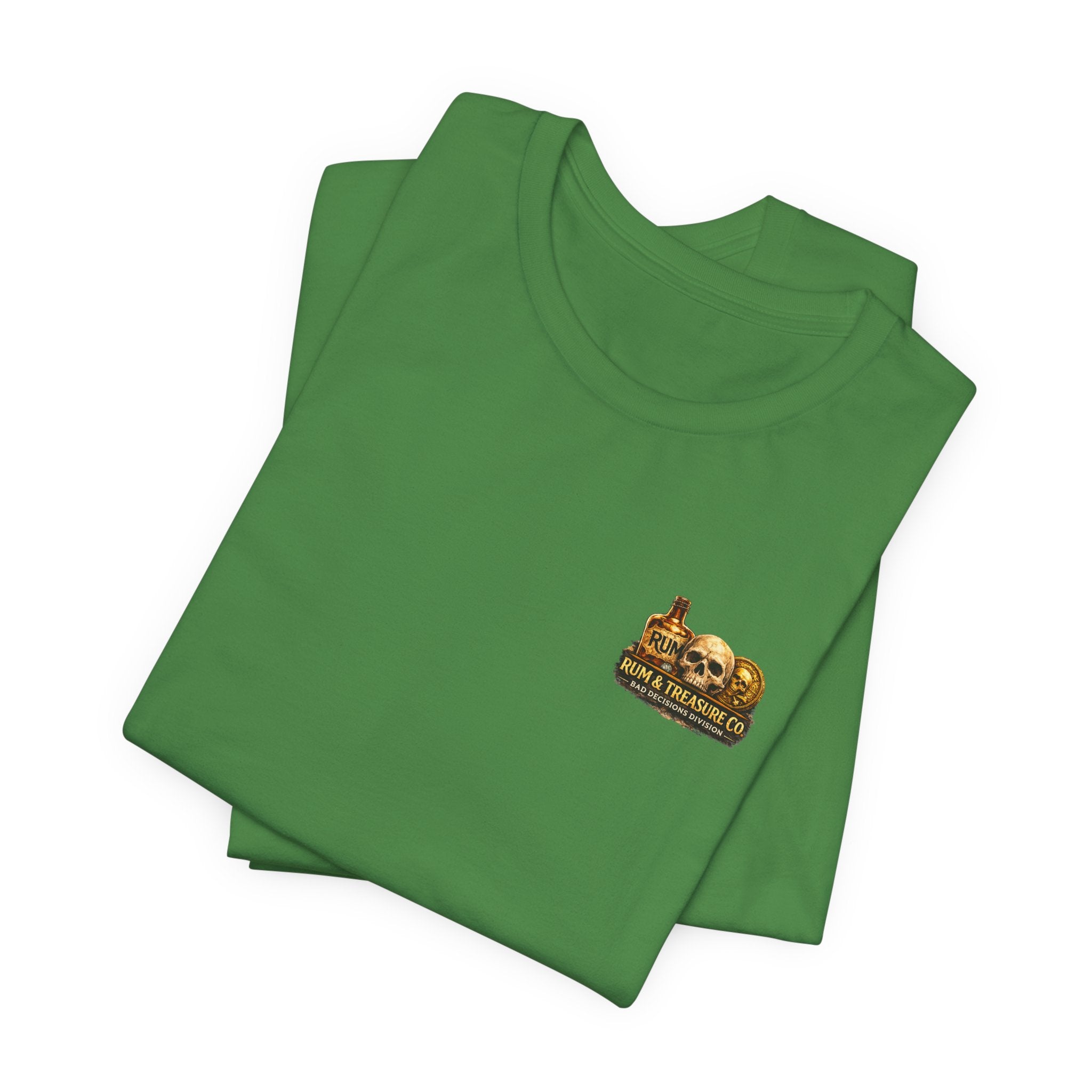 Treasure Hunter T-Shirt — "Professional Bad Decision Maker" Pirate Skull Tee