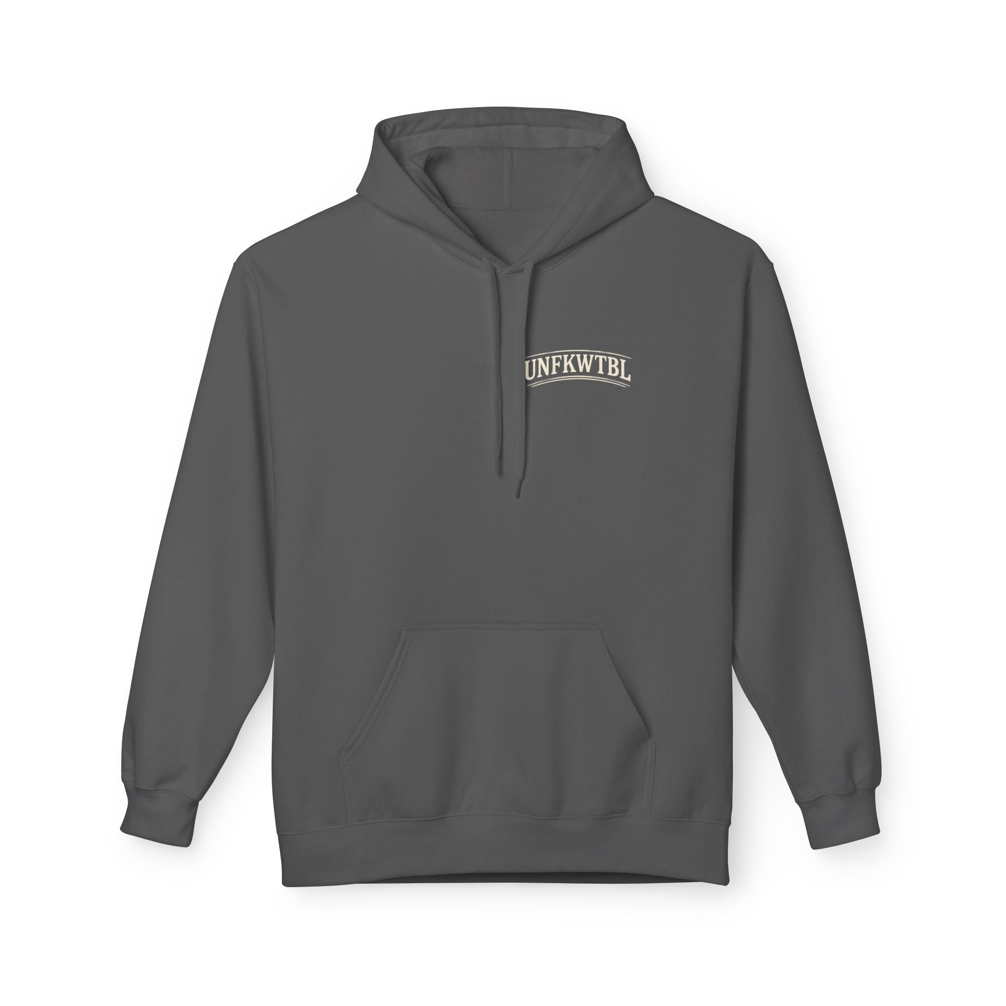 Skull & Raven "UNFKWTBL" Hoodie — Gothic Streetwear Pullover