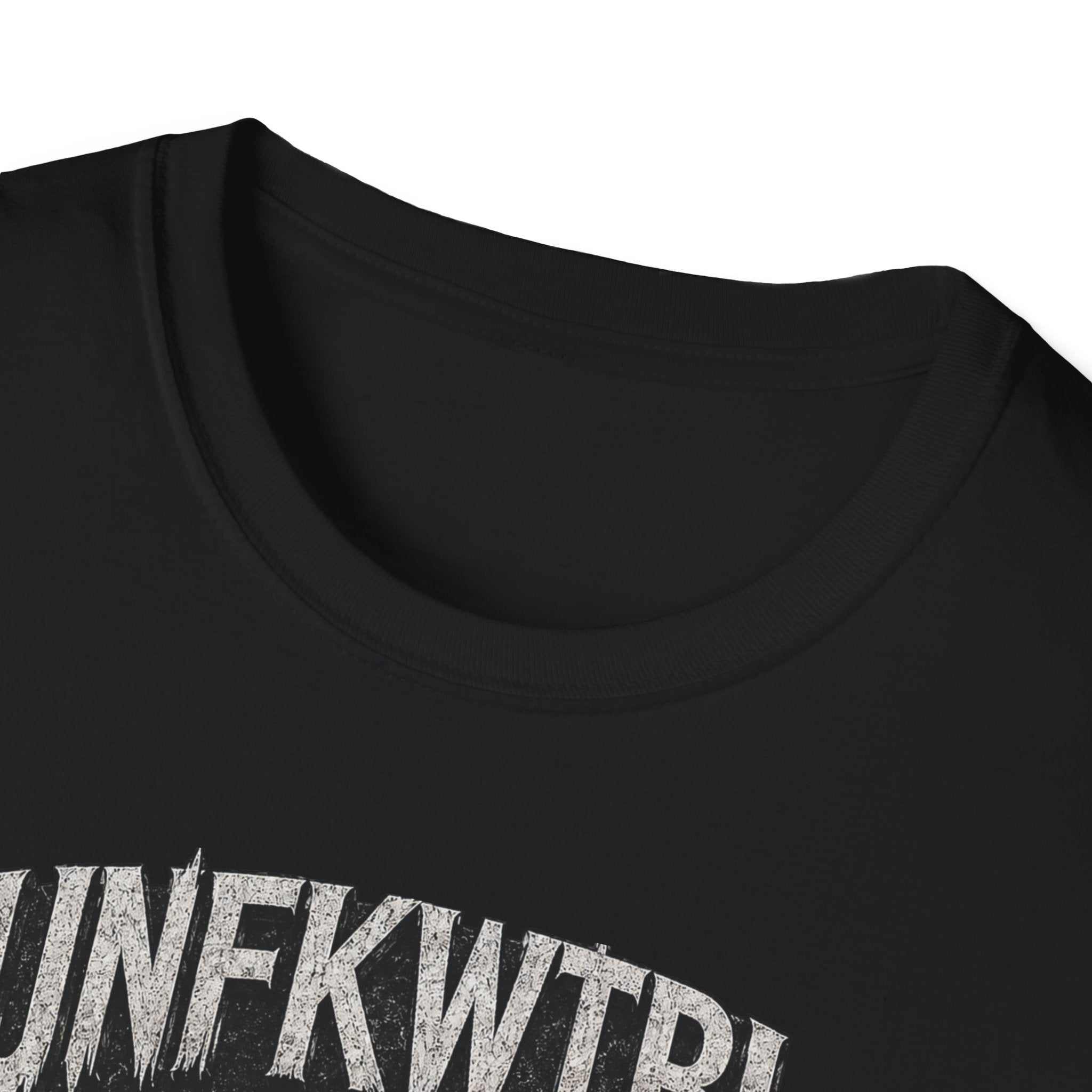 Skull Biker 'UNFKWTBL Knows' Graphic T-Shirt