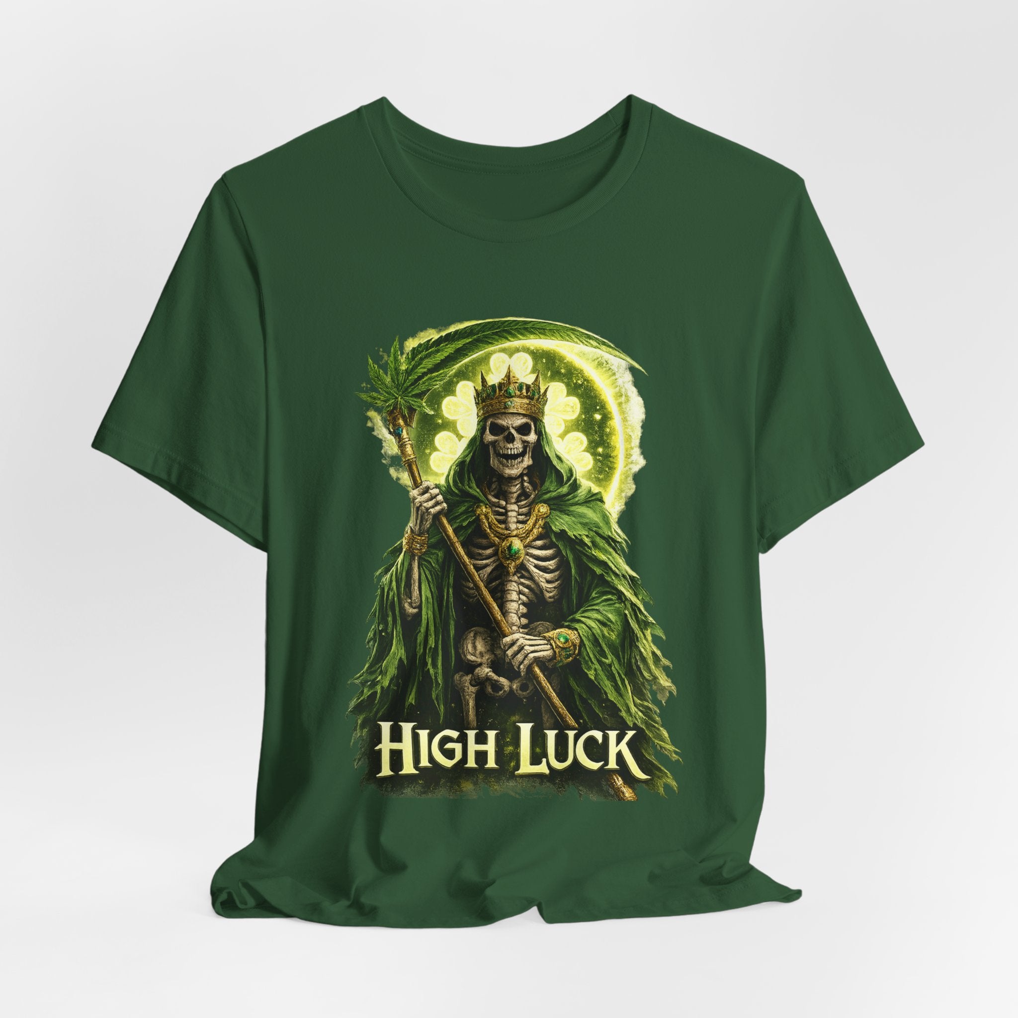 High Luck Skeleton Reaper Tee