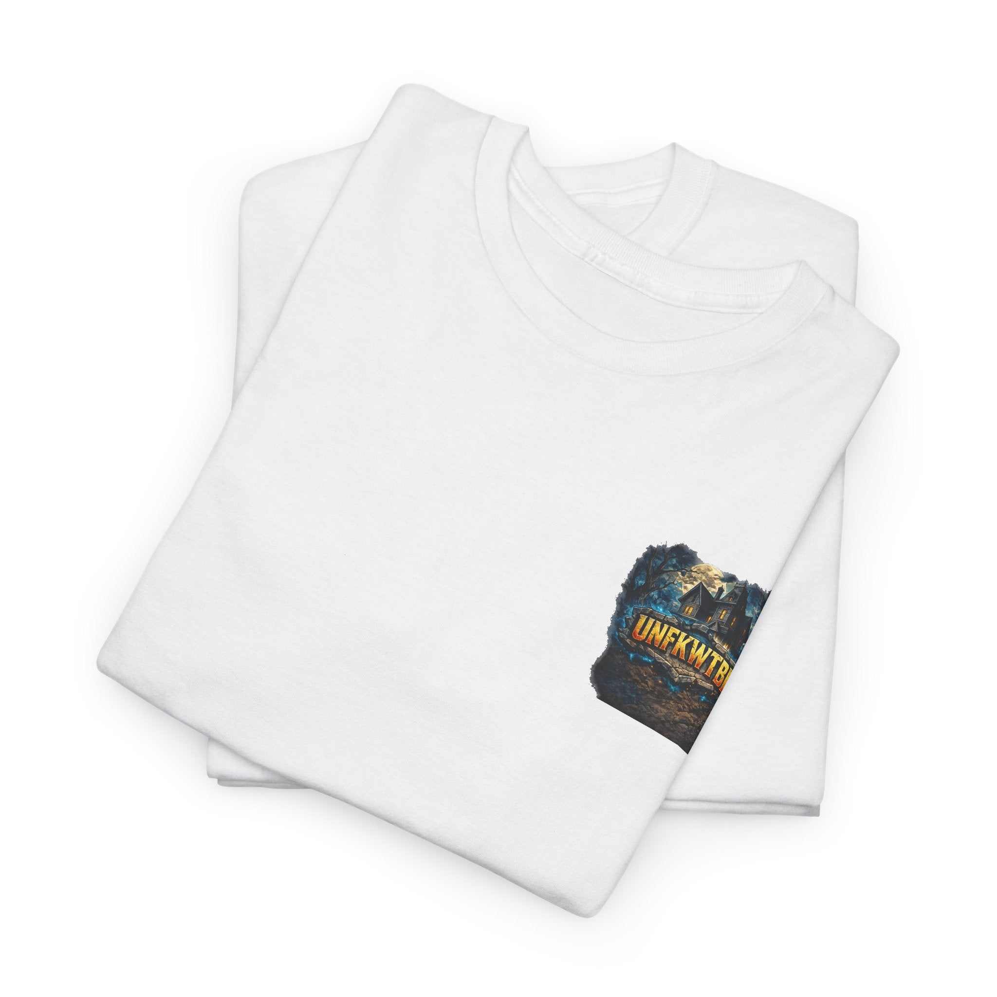 Scooby-Style Haunted Crew T-Shirt — Retro Mystery Mansion Graphic