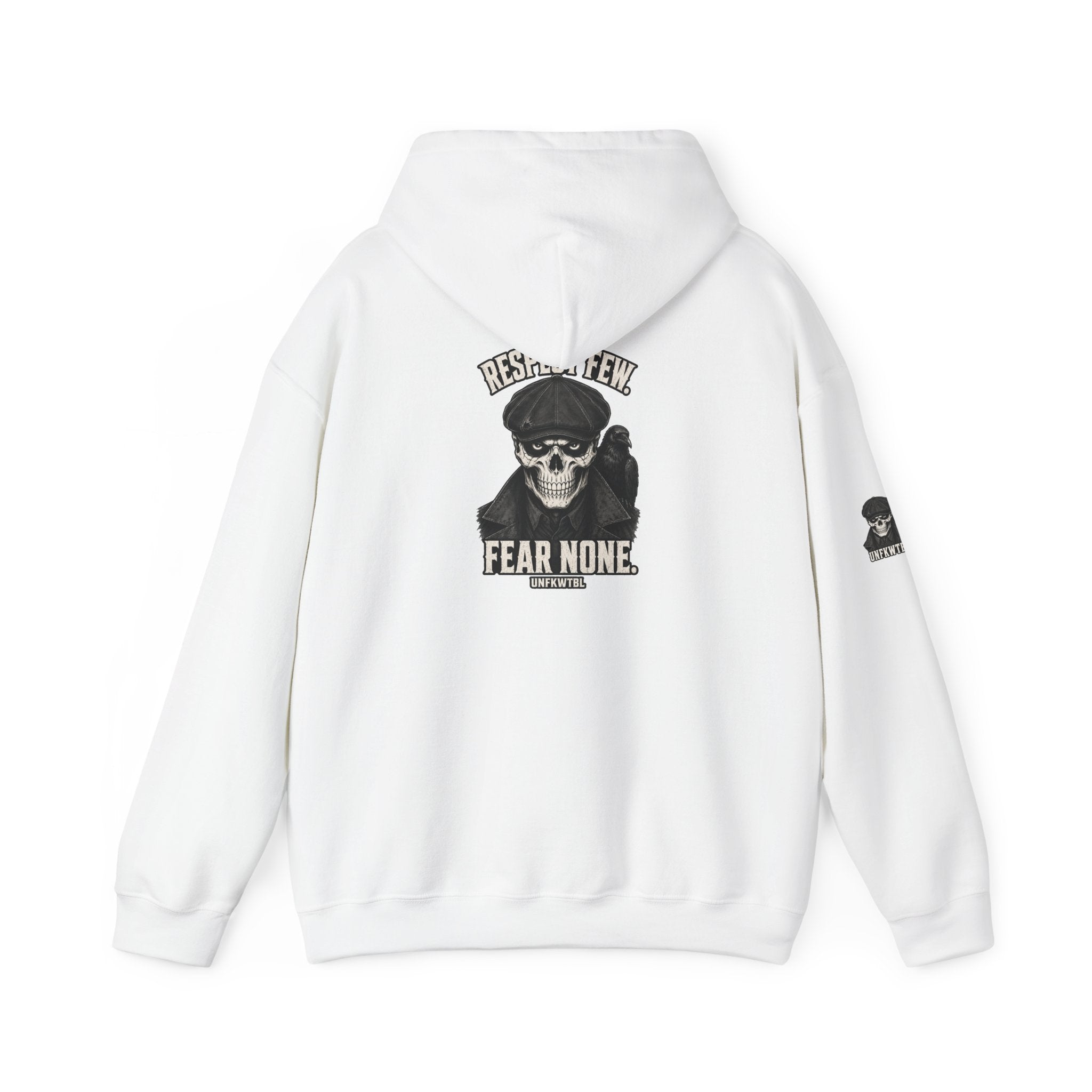 Resin Crew 'Fear None' Skull Hoodie