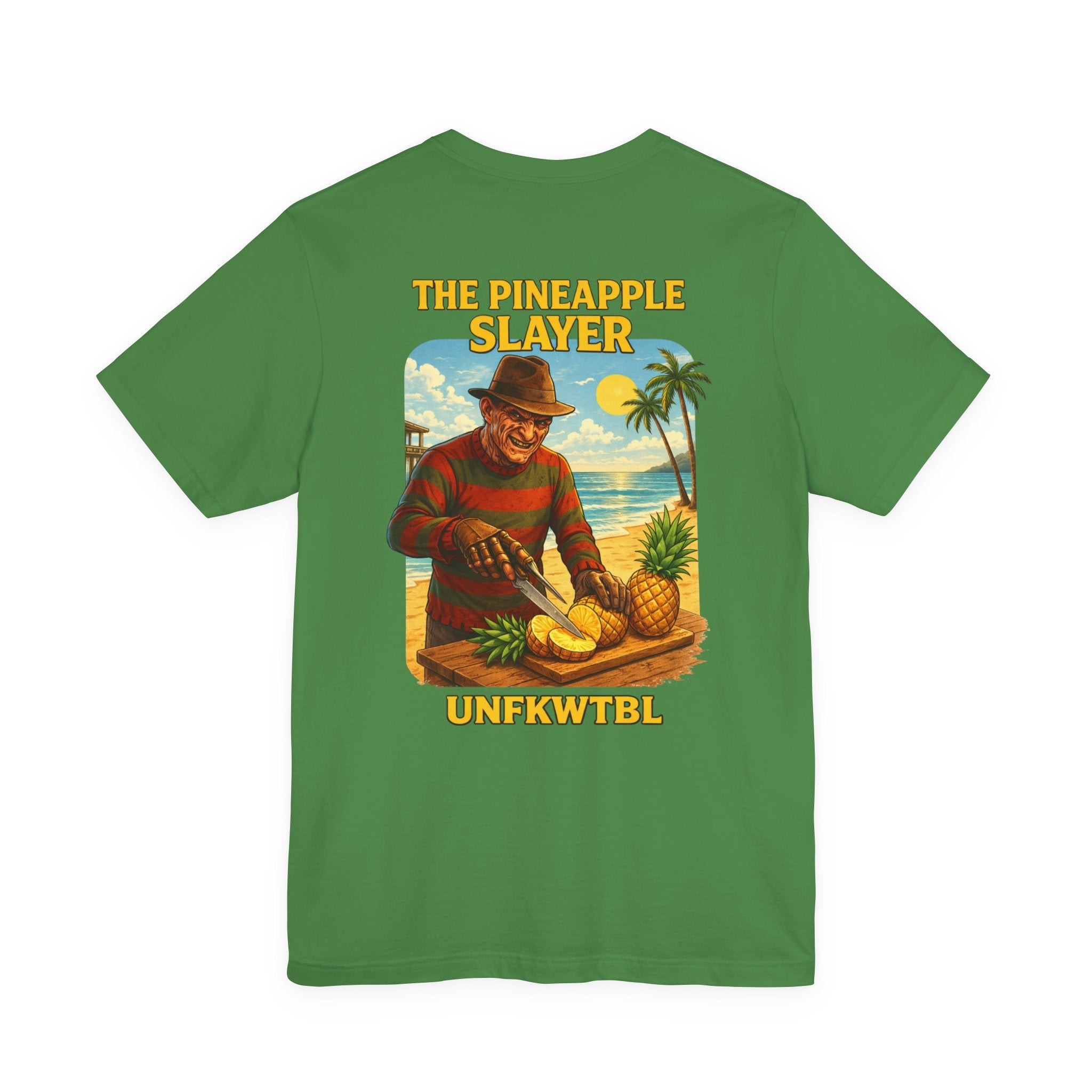 The Pineapple Slayer Tee — Graphic Horror Tropical T‑Shirt