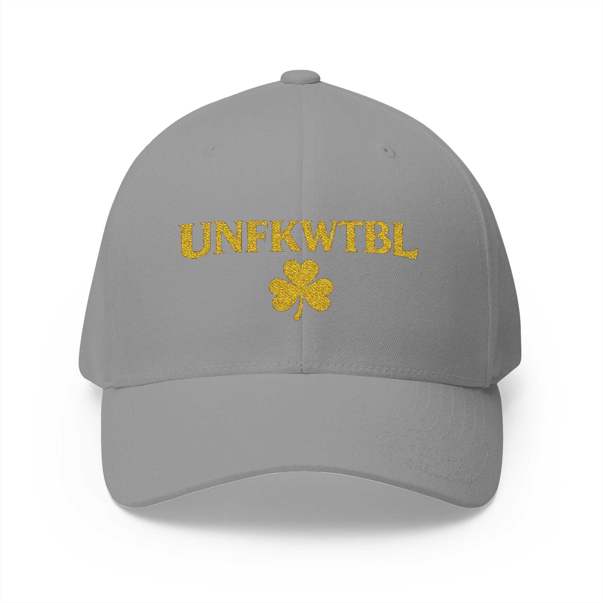 Embroidered 'UNFKWTBL' Clover Hat — Lucky Statement Baseball Cap