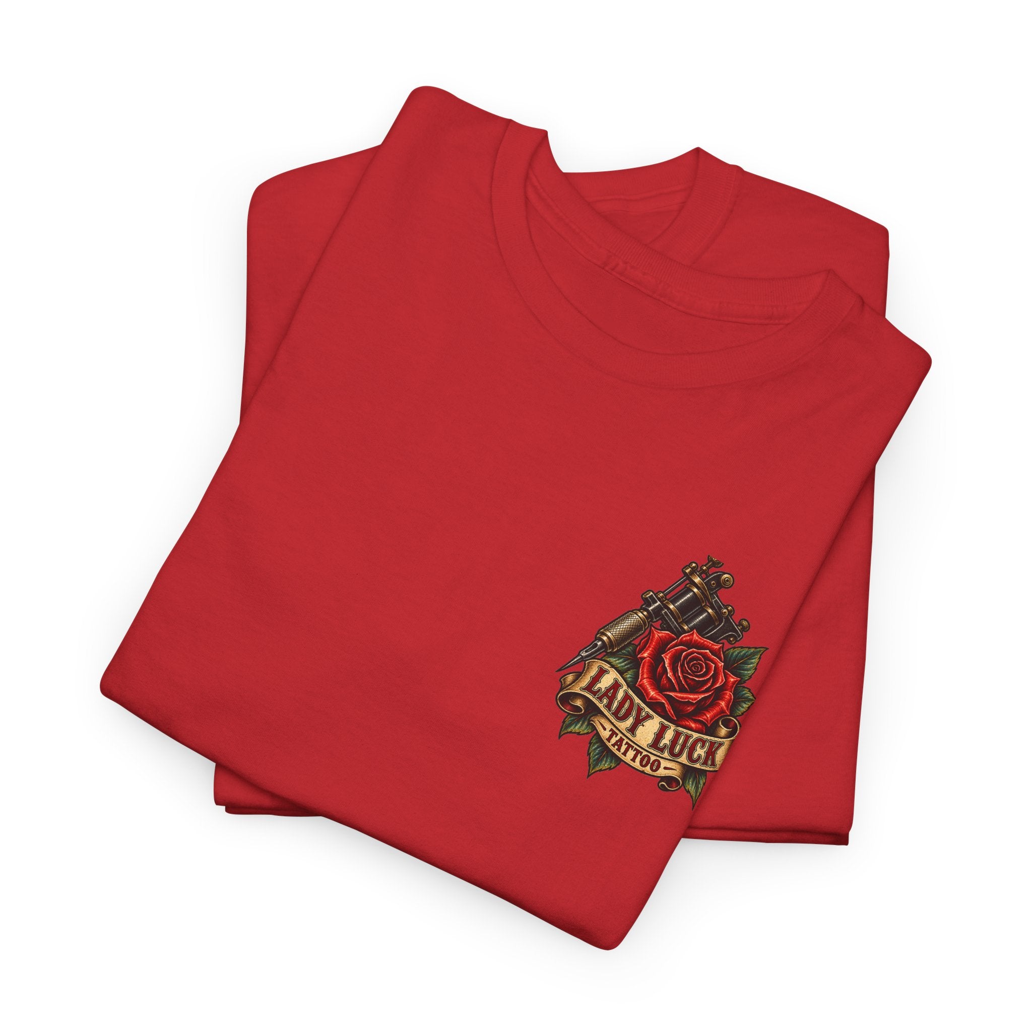 Lady Luck Tattoo Skull Queen Men’s Tee