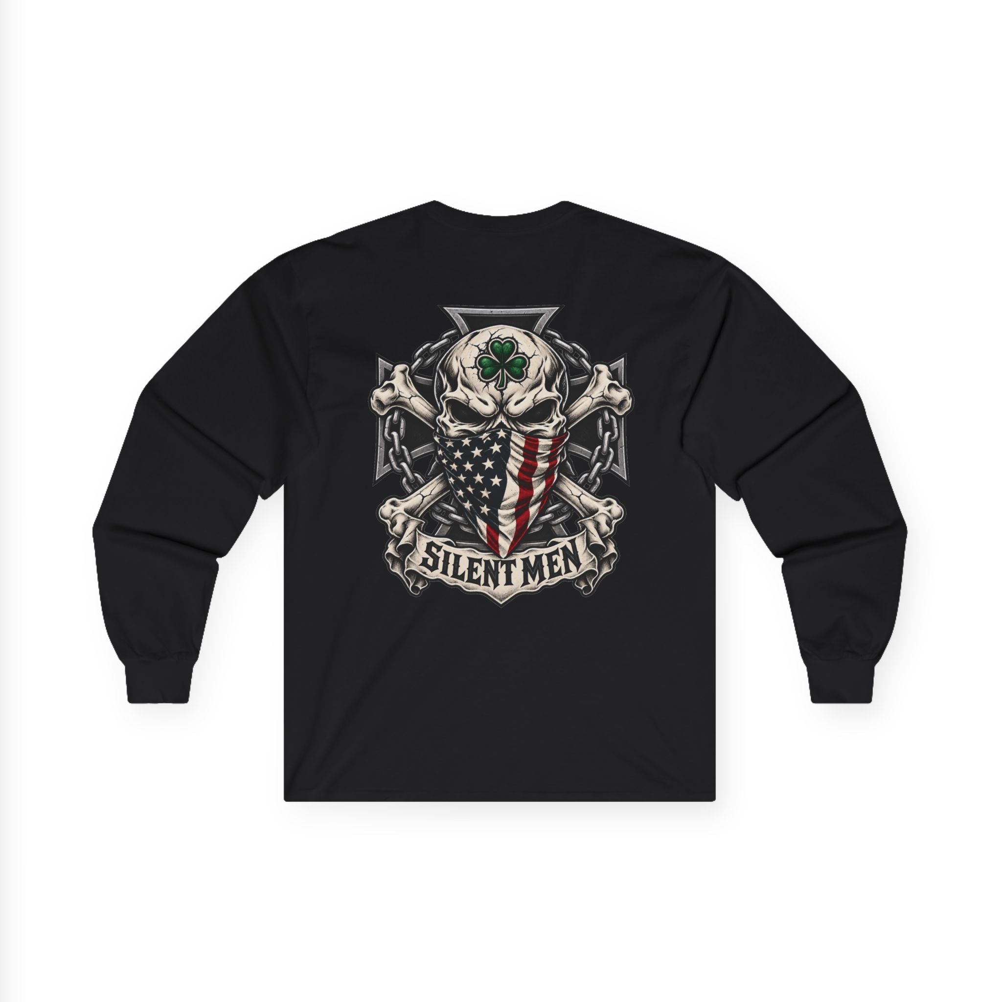 UNFKWTBL Silent Men Patriot Guard Long Sleeve