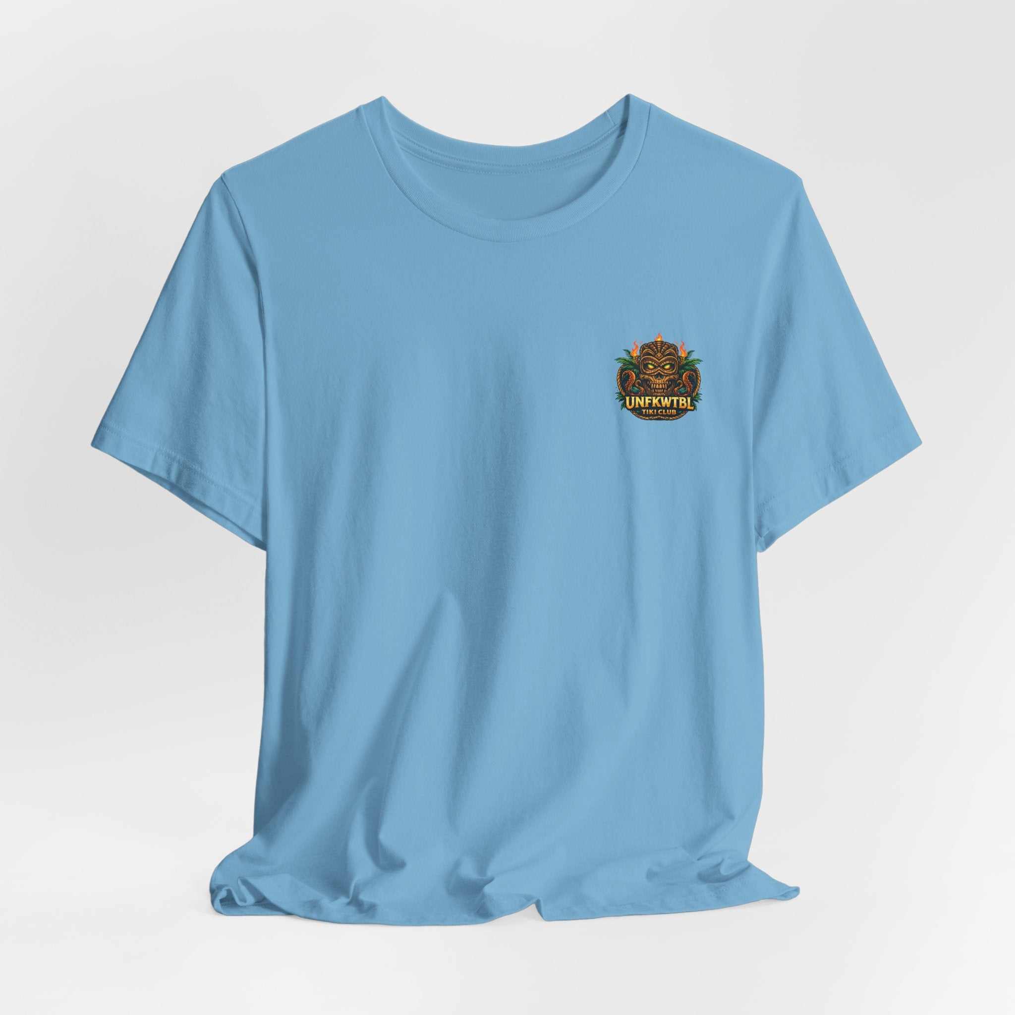 Retro Mermaid Surfer T-Shirt with vibrant beach surf graphic and breathable cotton design