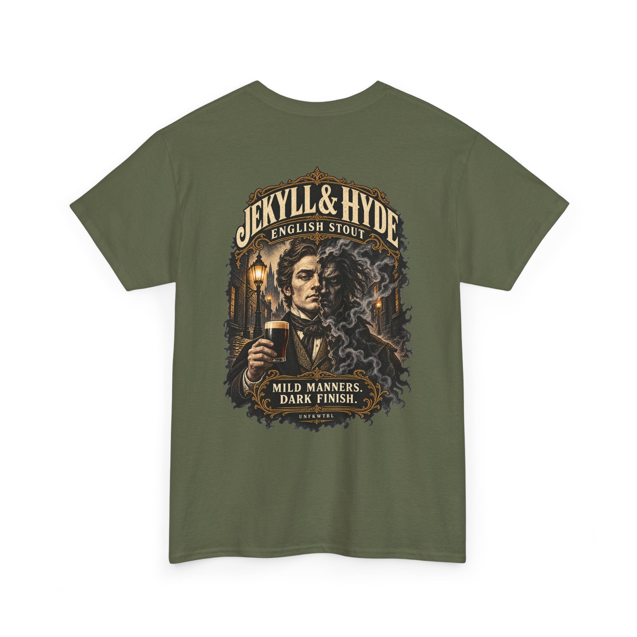 Jekyll & Hyde English Stout T-Shirt – Mild Manners, Dark Finish