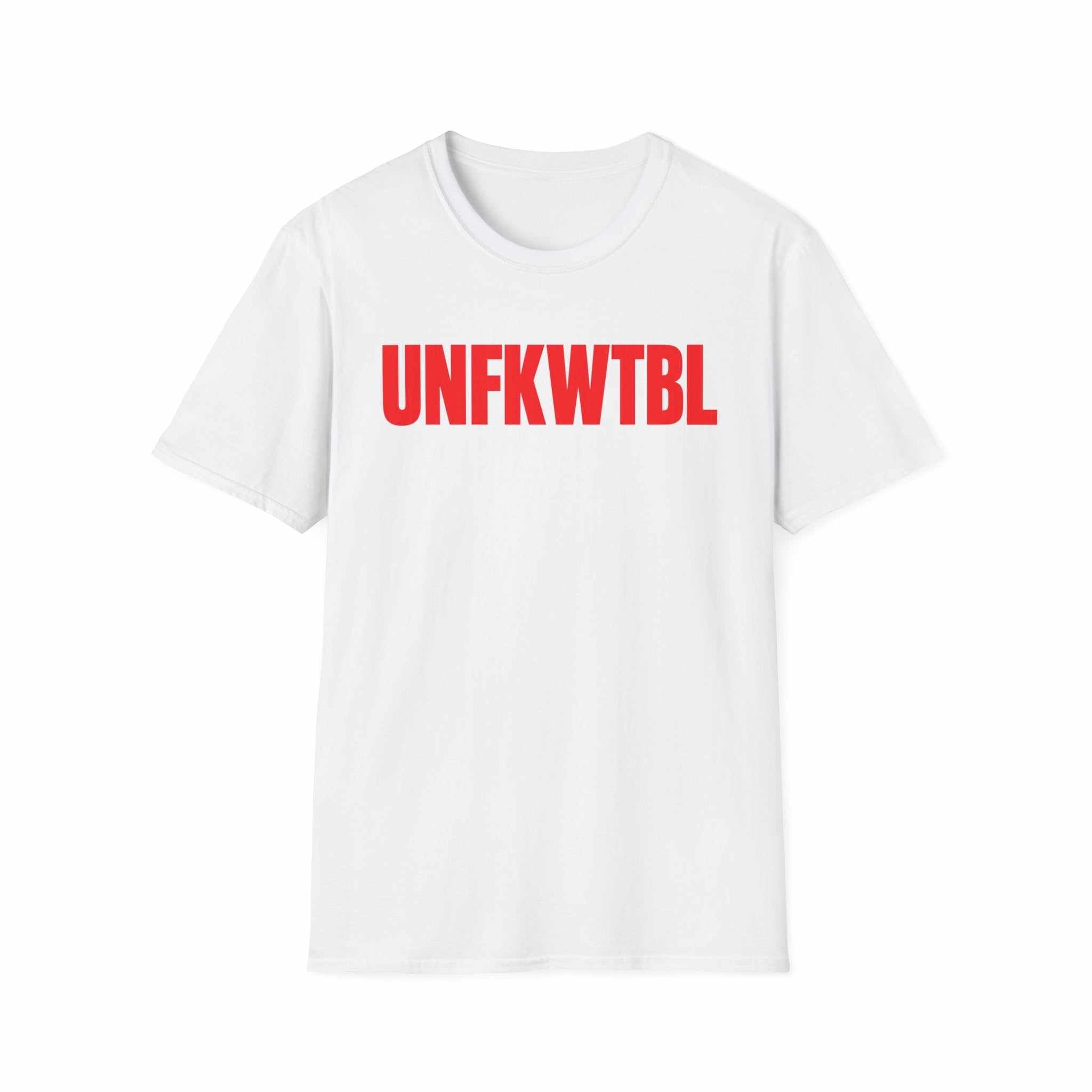 UNFKWTBL Graphic T-Shirt — Bold Red Statement Tee