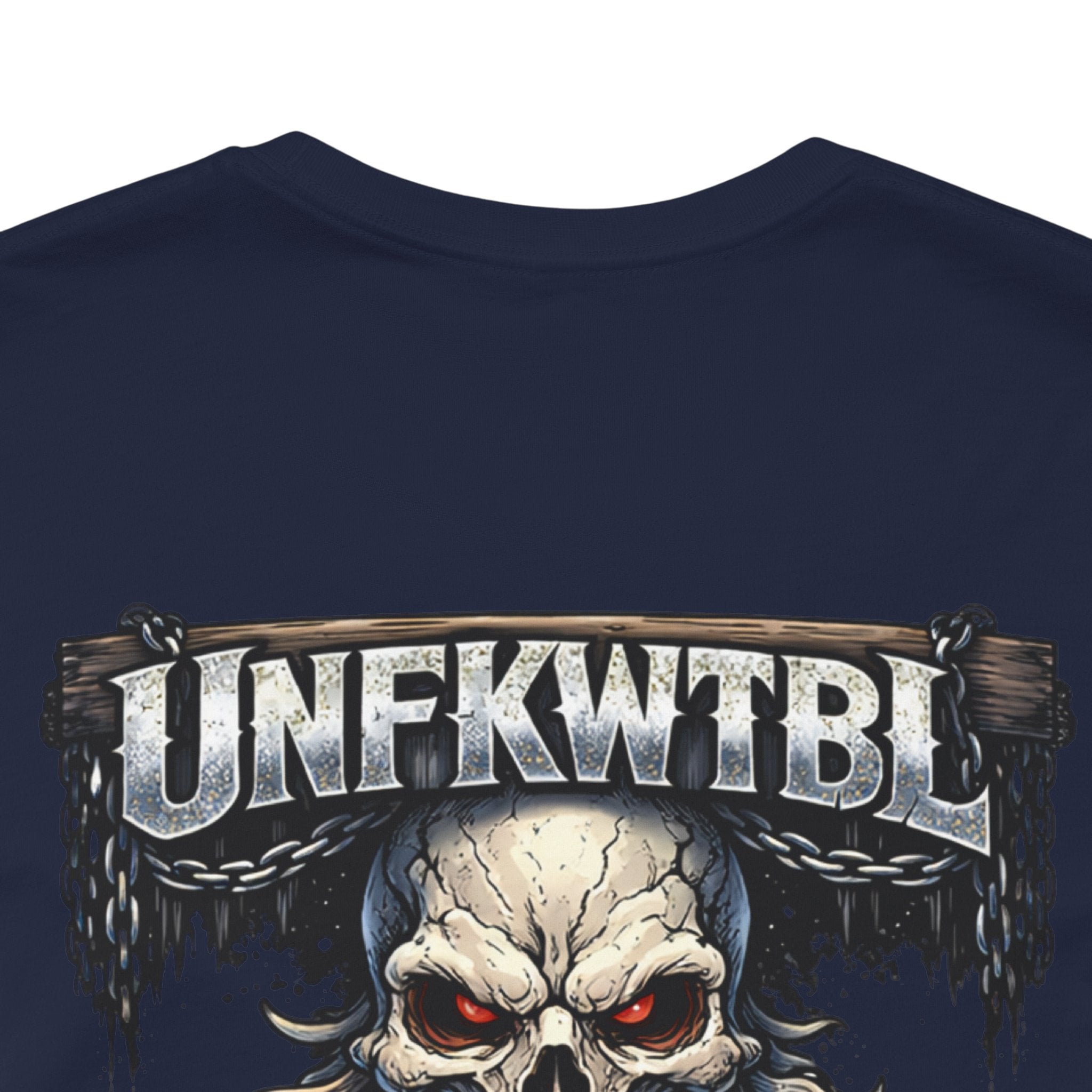 UNFKWTBL Anchor Skull T‑Shirt — Nautical Pirate Graphic Tee (UNFKWTBL)