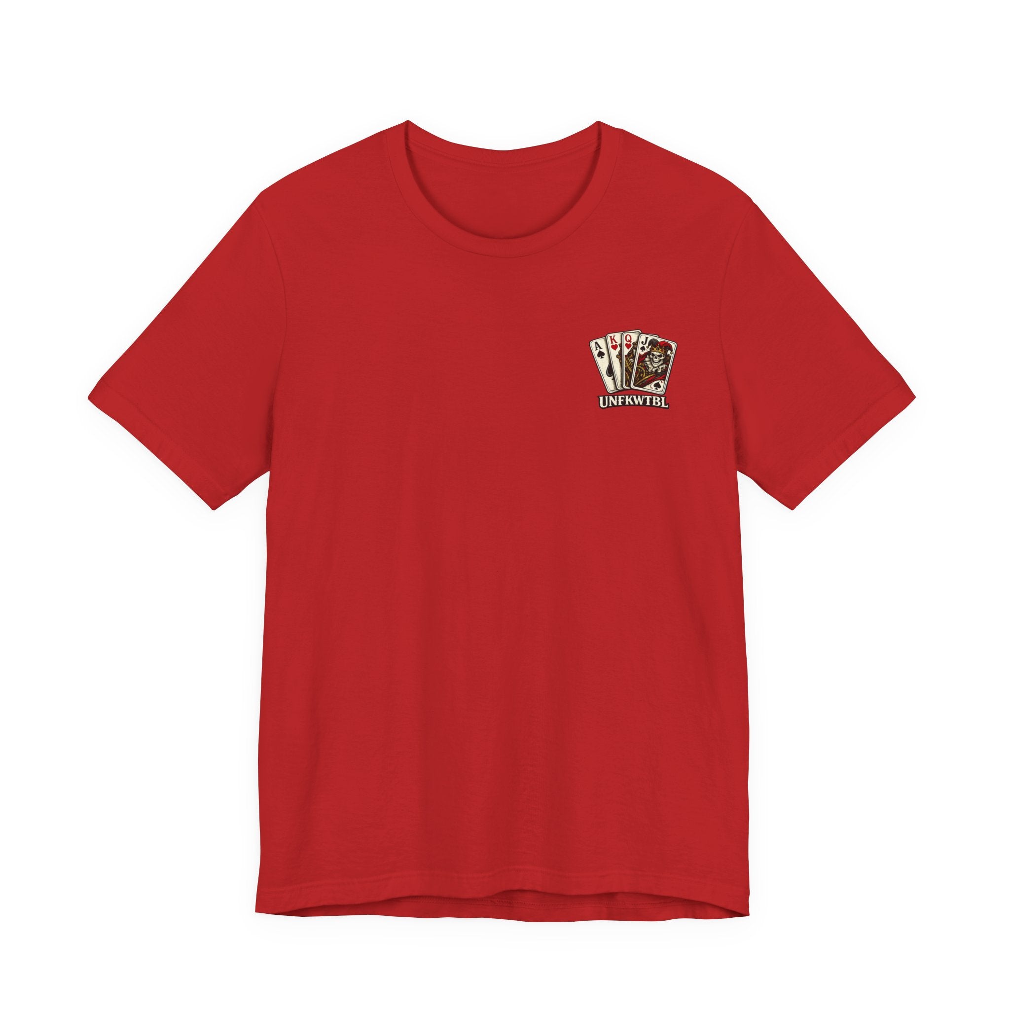 King of Hearts Skull Tee — Poker Playing Card Royalty Graphic T-Shirt