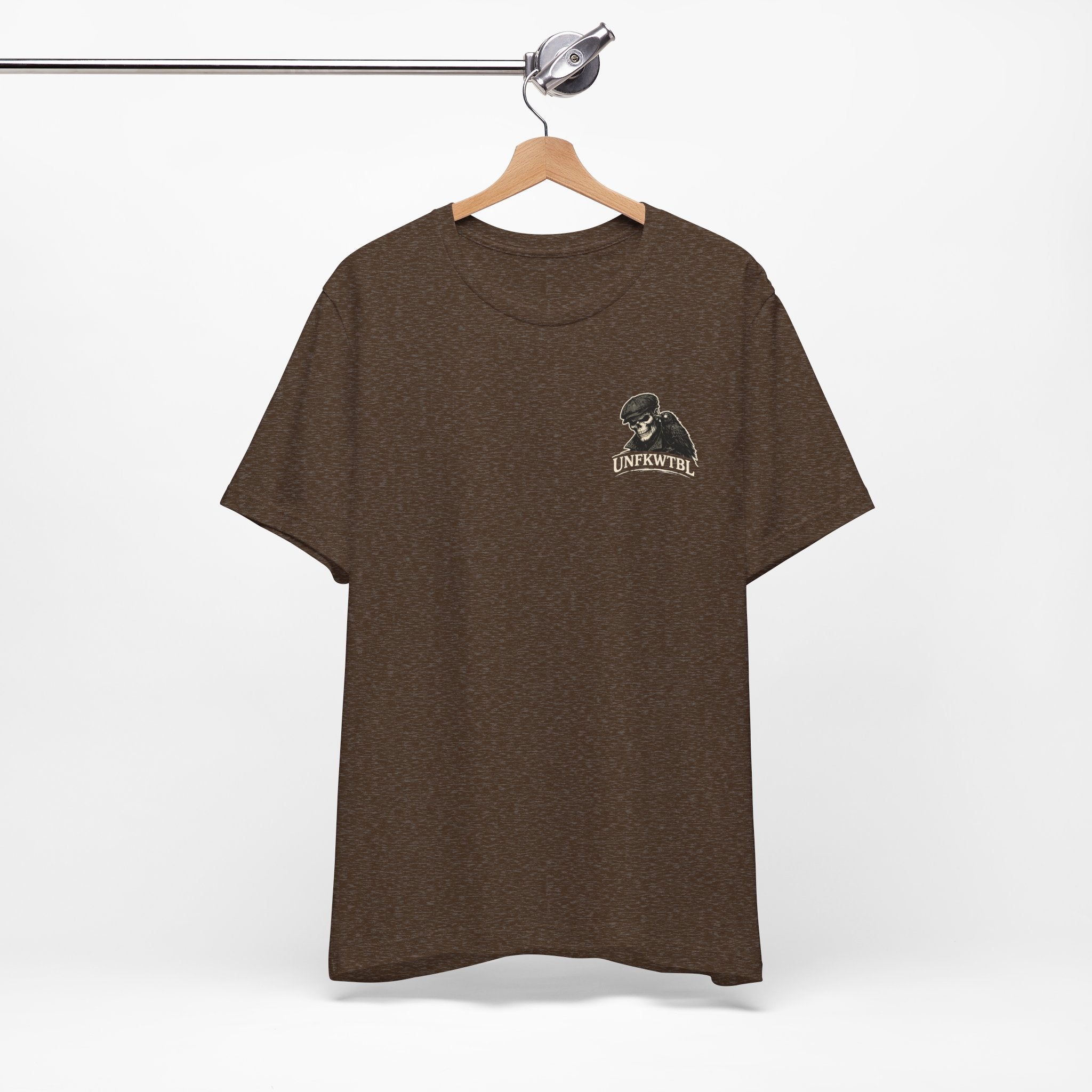 Silent Men Skull Rider Tee — 'Silent Men They Decide' Graphic T-Shirt