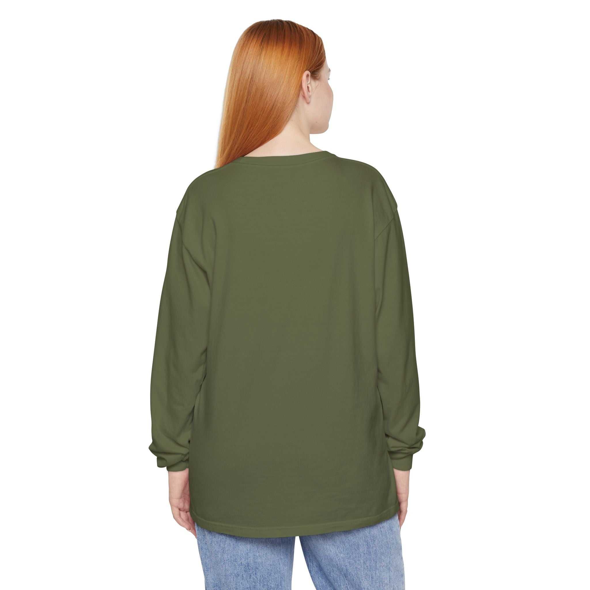 Ain't Done Yet Skull Cigar Long Sleeve Tee